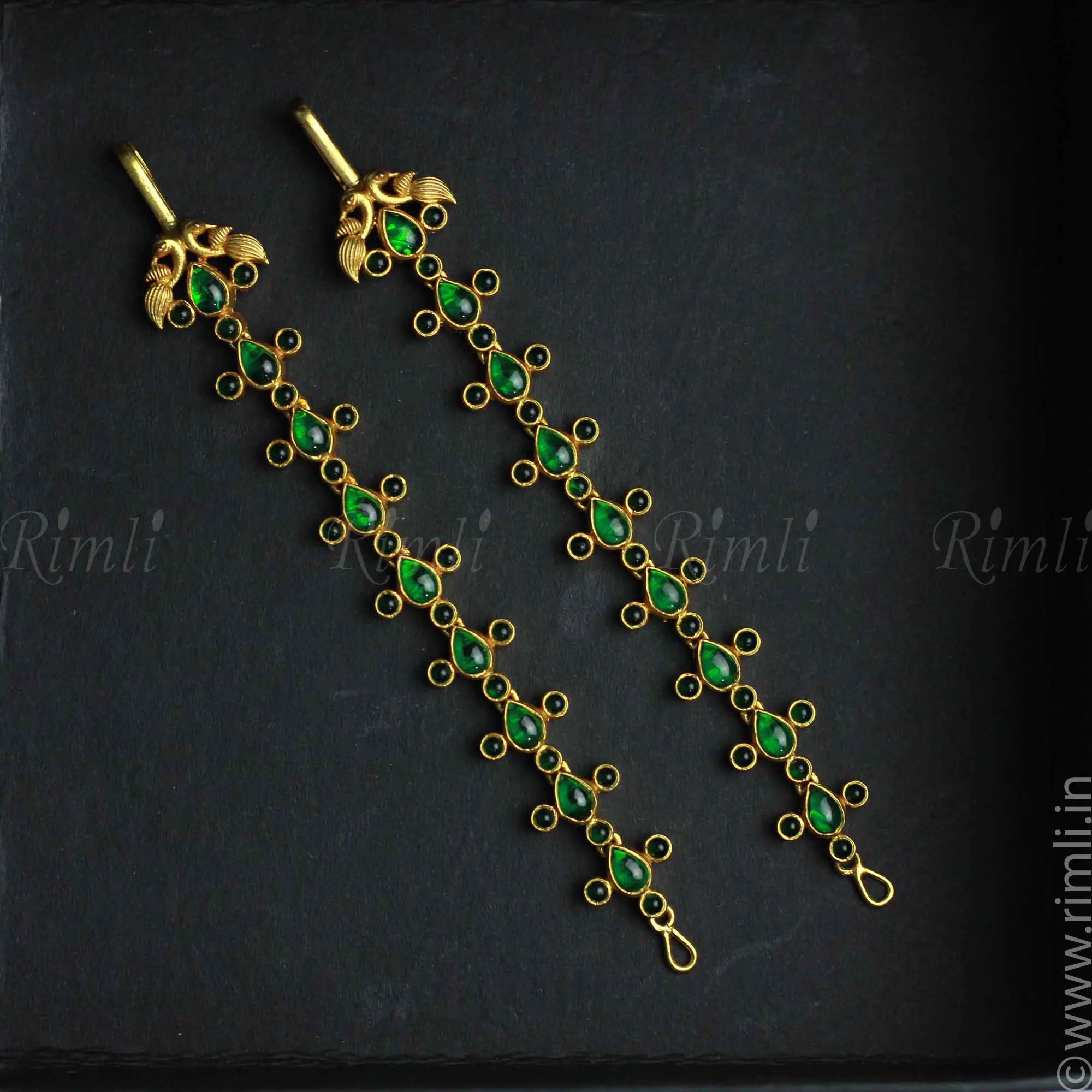 Traditional Green Mattal - Rimli Boutique