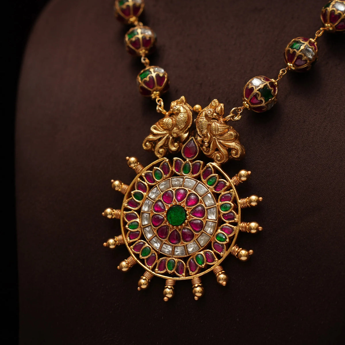 Aadhirai Silver Necklace