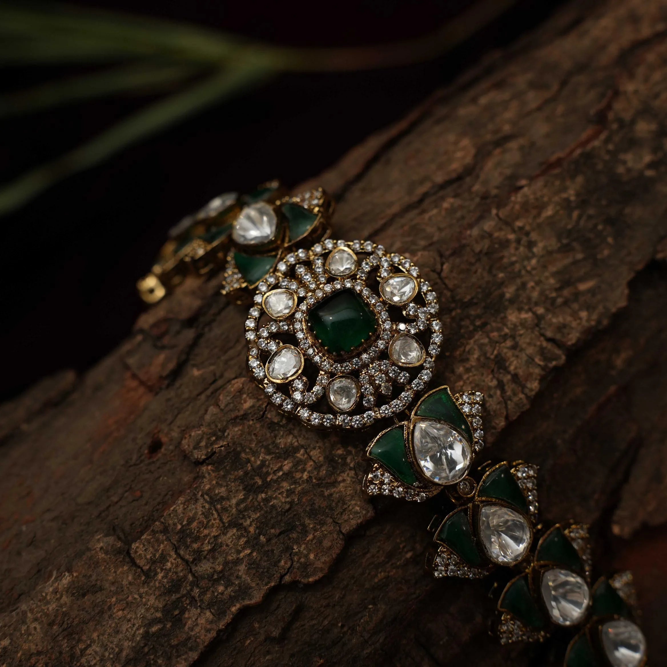 Aaditri Victorian Polki Bracelet