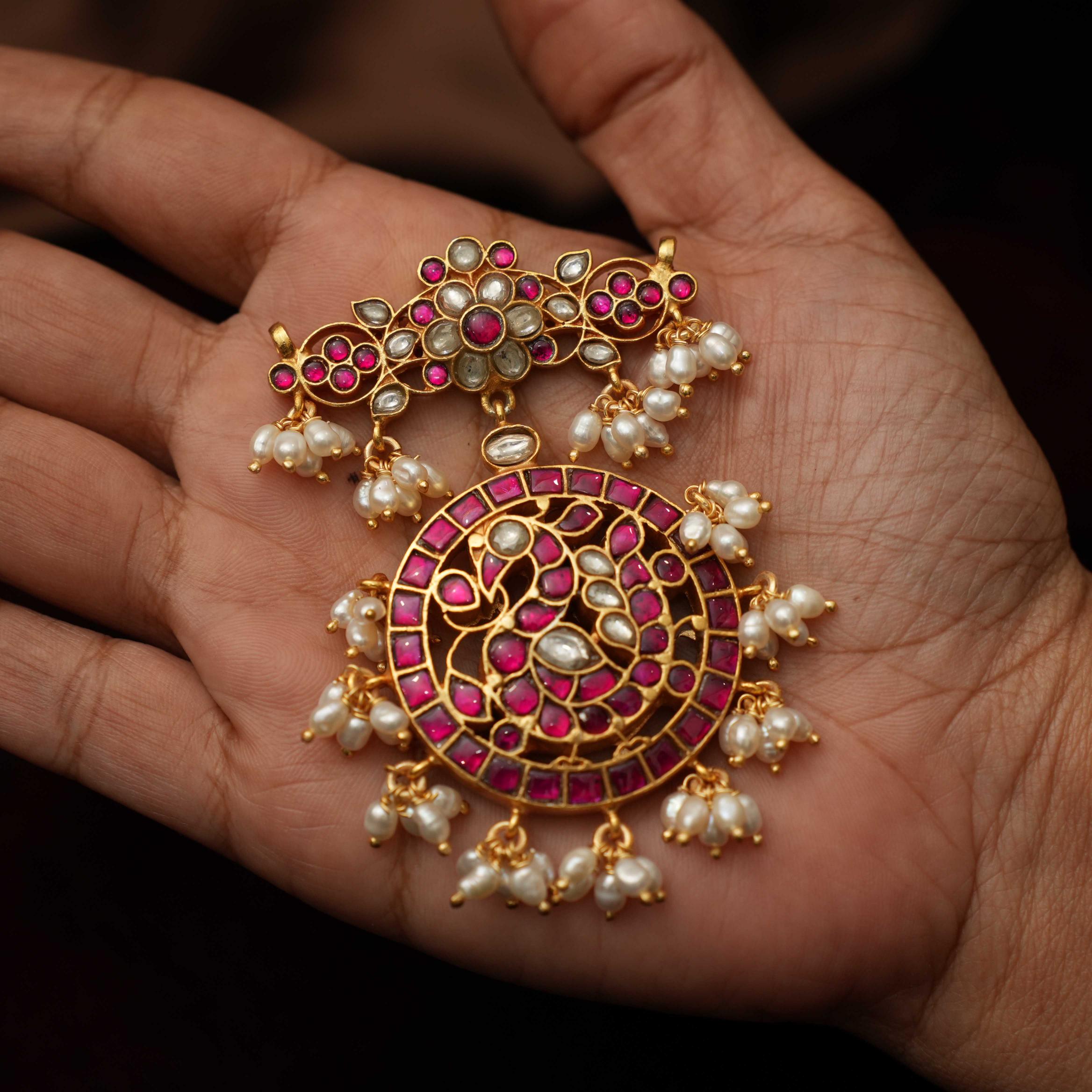 Aadiyan Silver Pendant