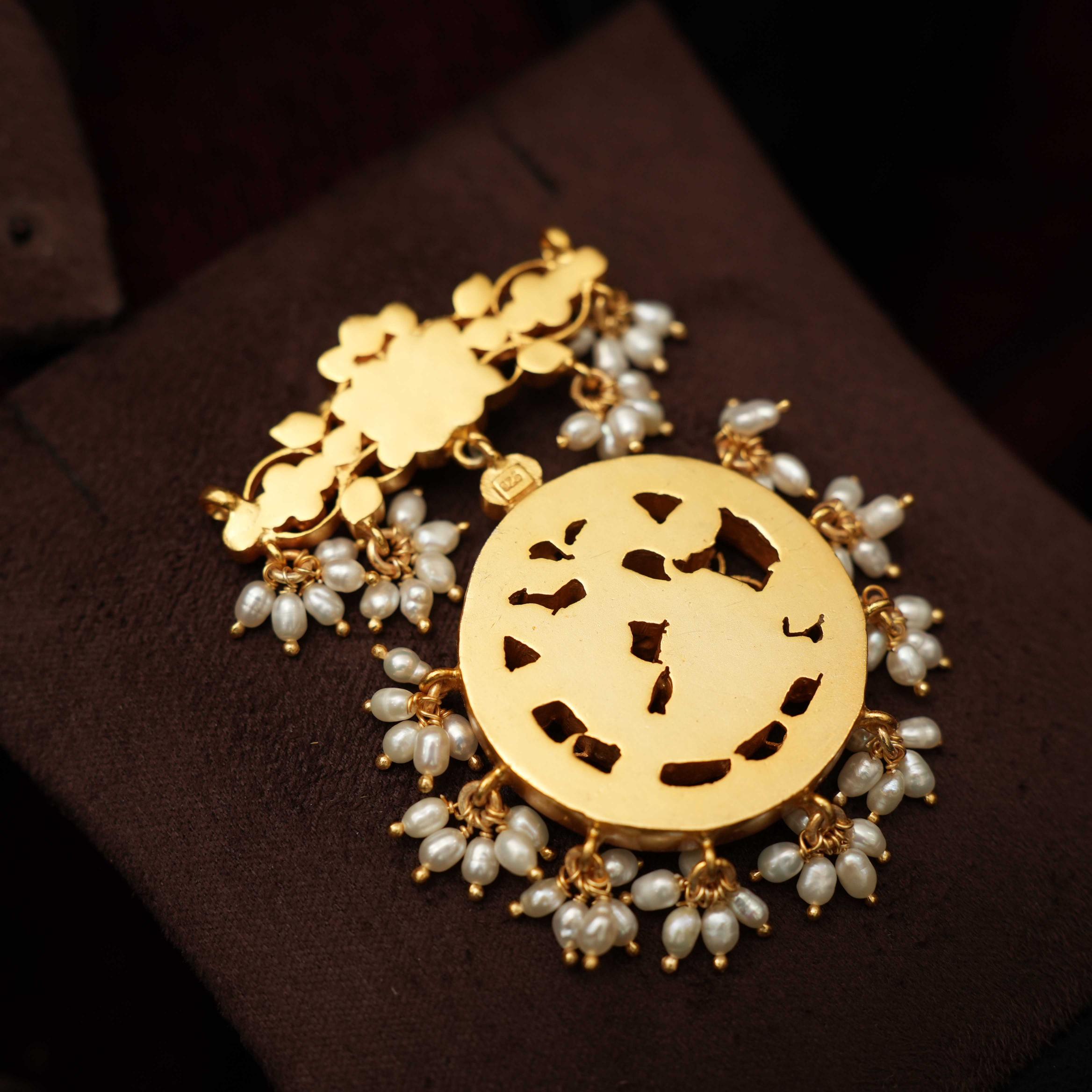 Aadiyan Silver Pendant