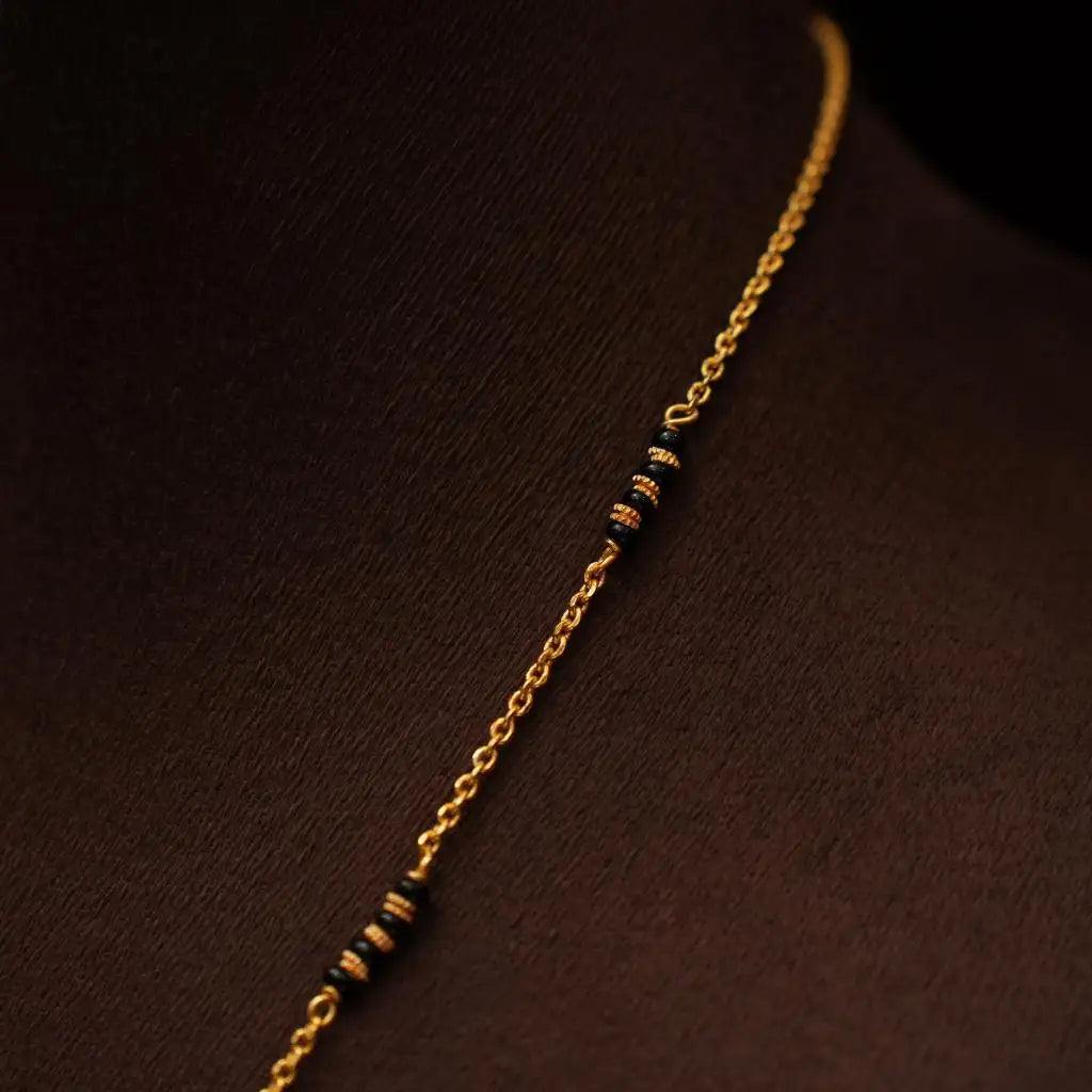 Aadrita Silver Mangalsutra Chain