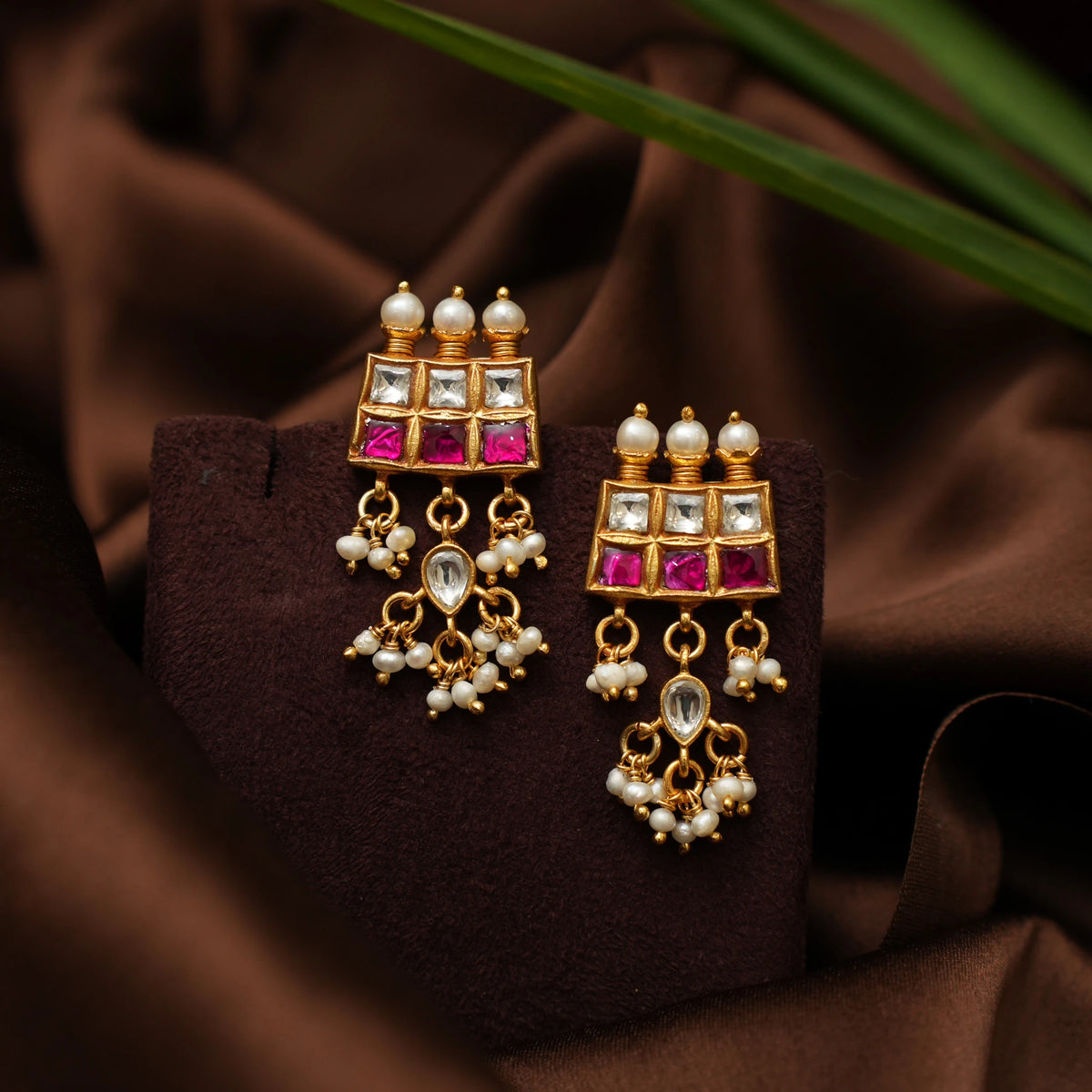 Aashika Silver Earrings