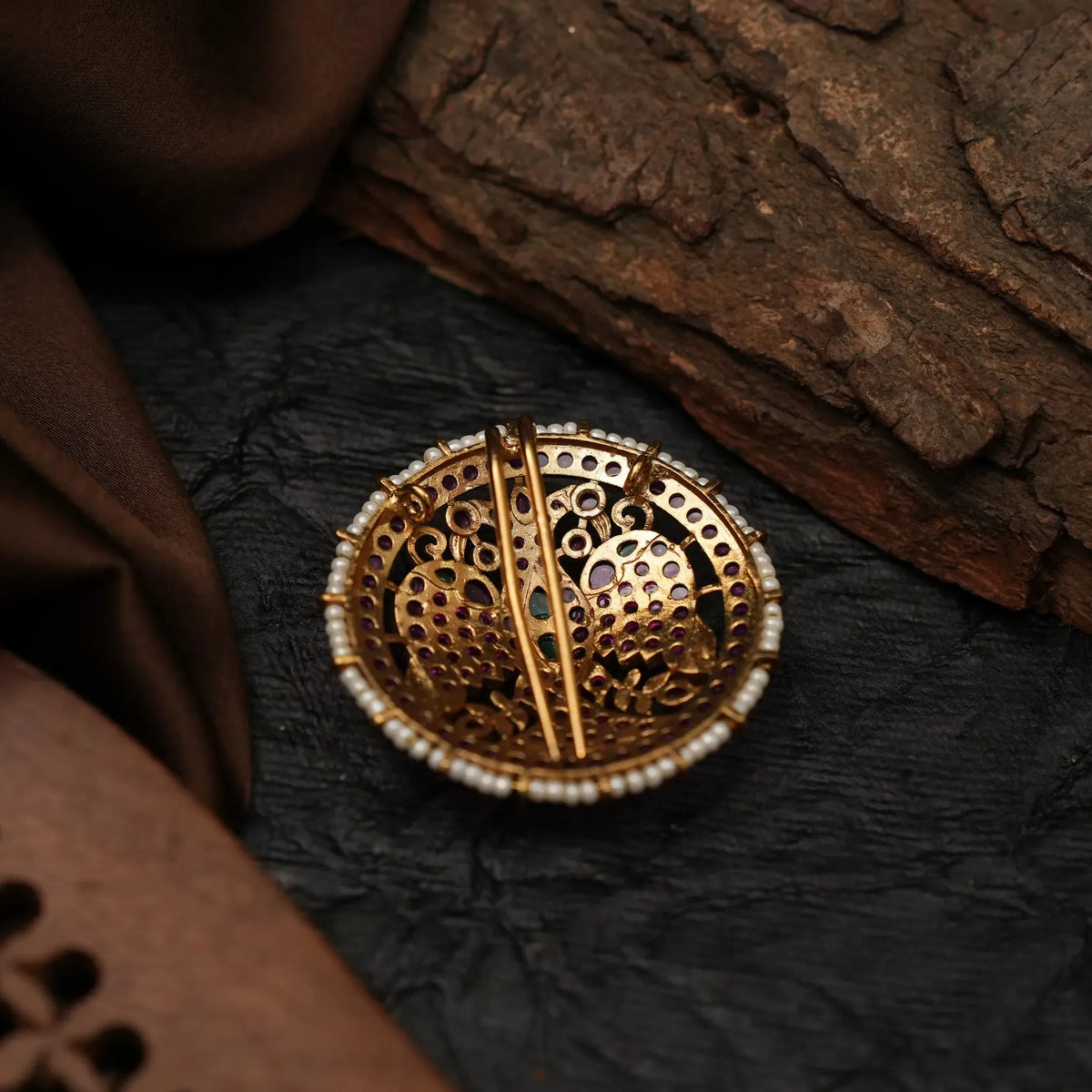 Ackchaya Antique Hair Pin / Rakkodi