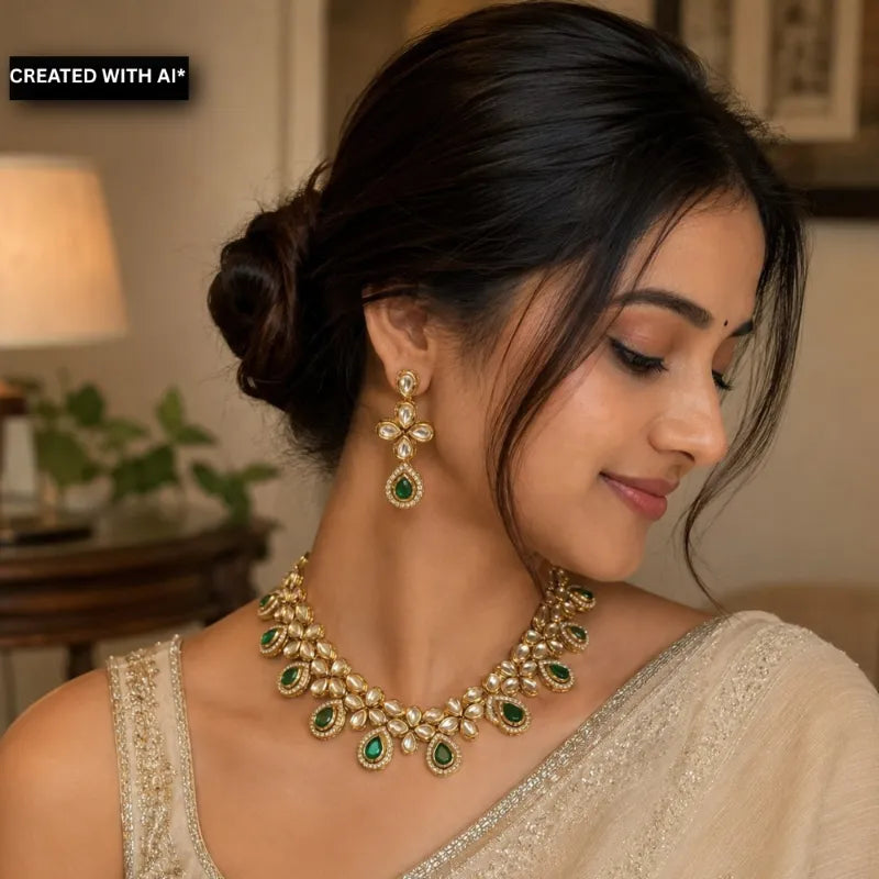 Adrika Kundan Necklace