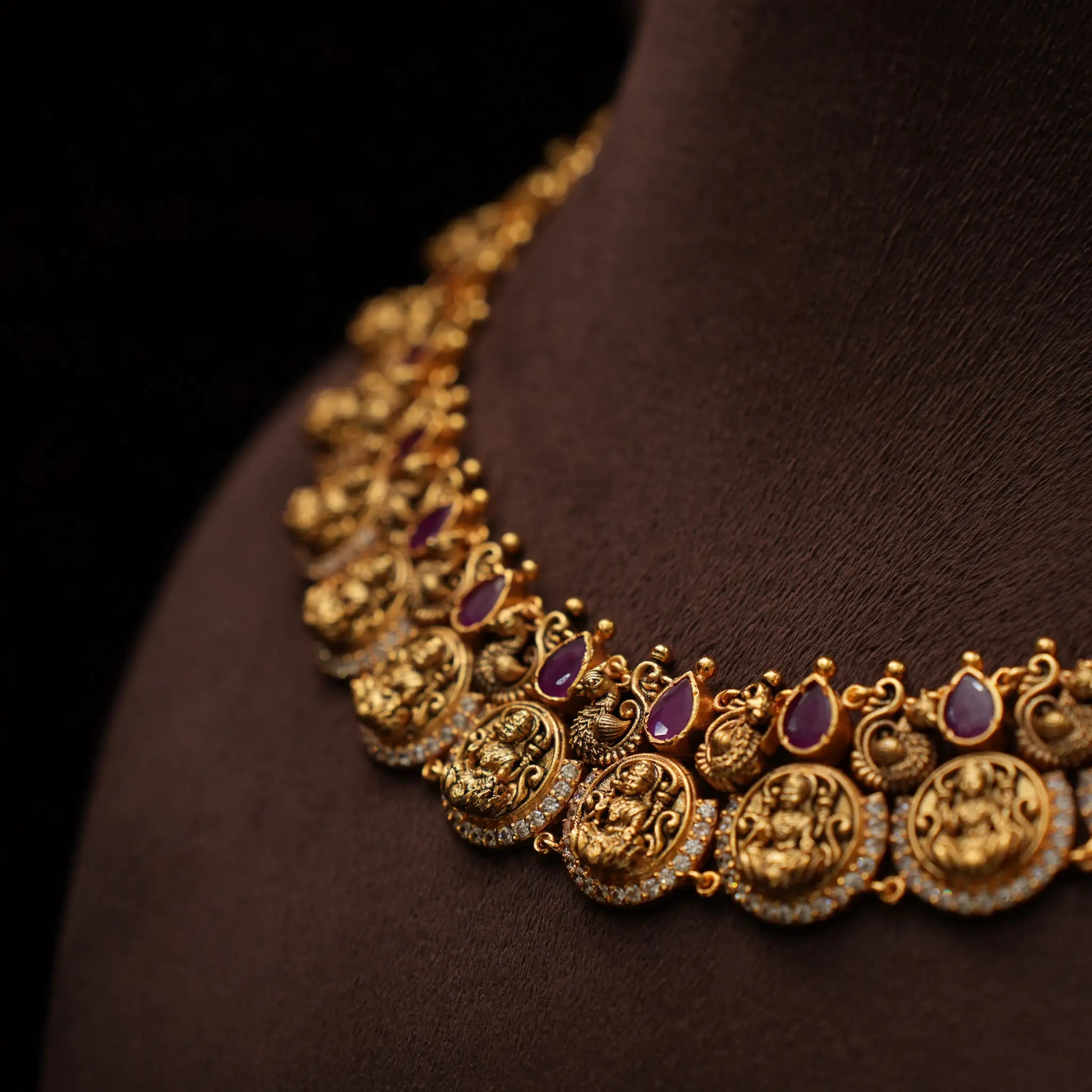 Cauvery Silver Necklace