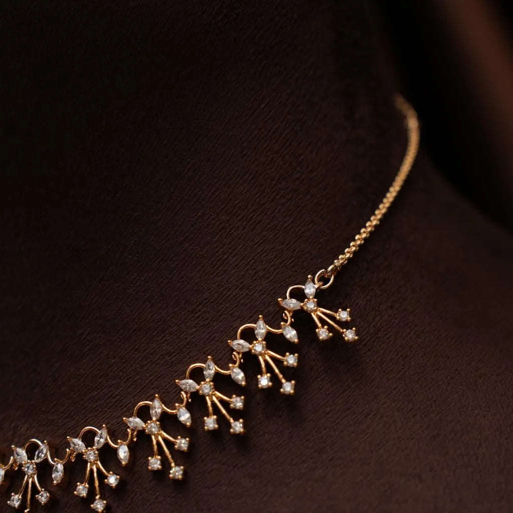 Ahalya Zircon Necklace