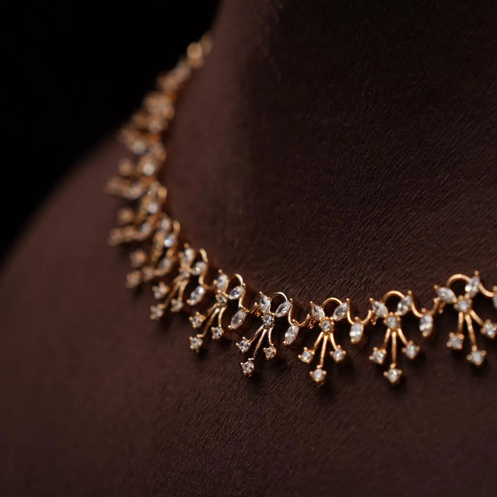 Ahalya Zircon Necklace