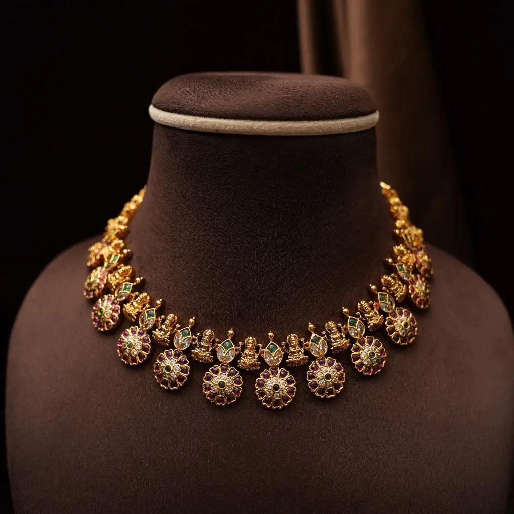 Aishani Antique Necklace - Short