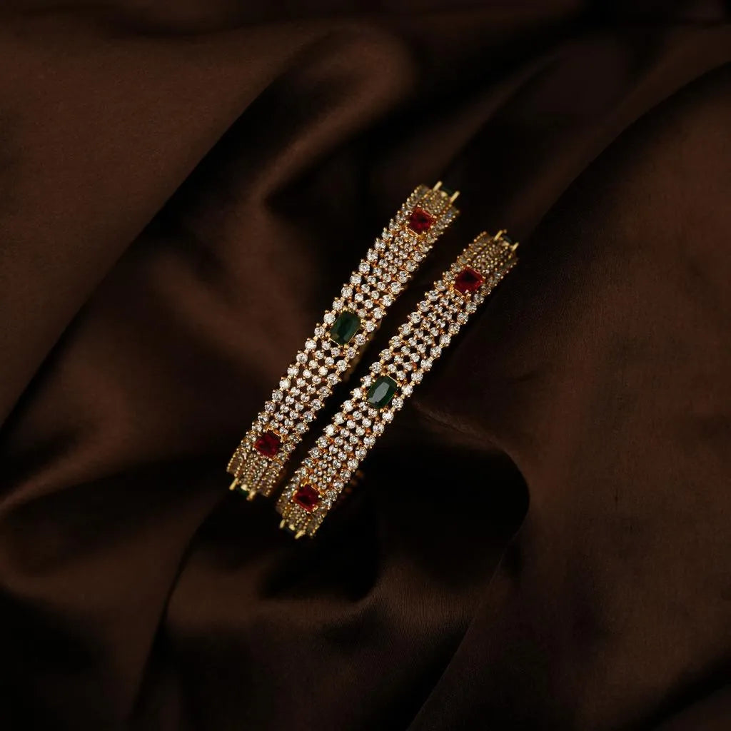 Aishani Zircon Bangles