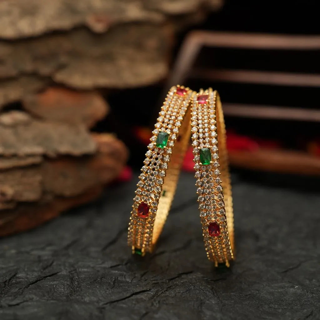 Aishani Zircon Bangles
