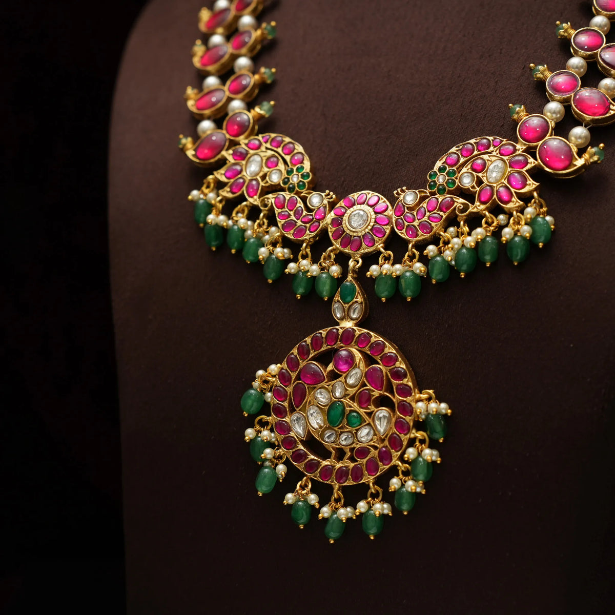 Akshara Polki Necklace