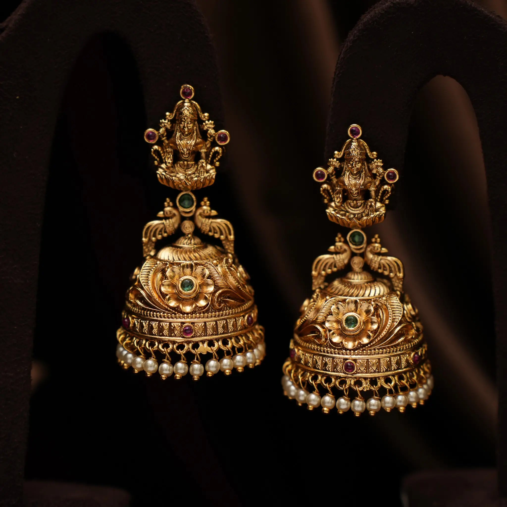 Amaira Antique Jhumka Earrings