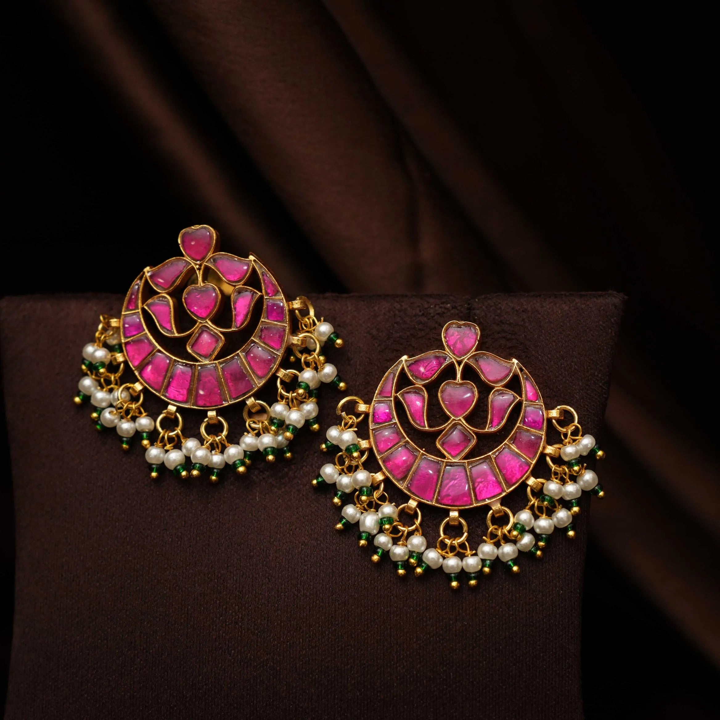 Ambika Antique Choker - Red