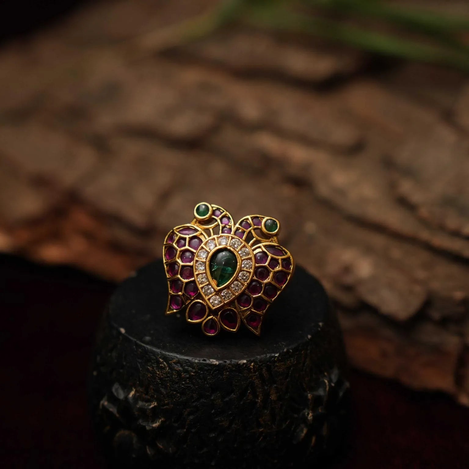 Amita Antique Ring - Rimli Boutique