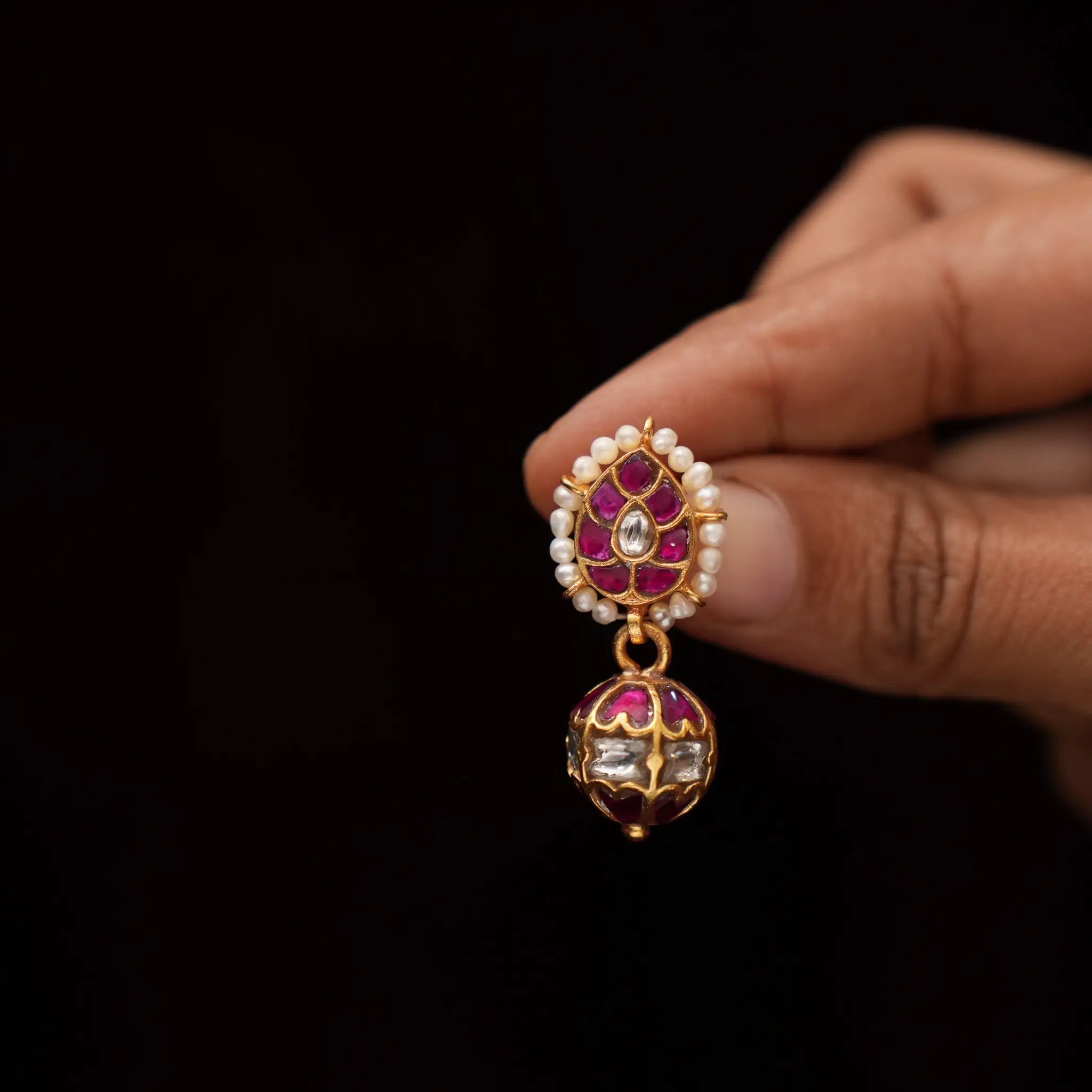 Amsula Silver Ear Stud
