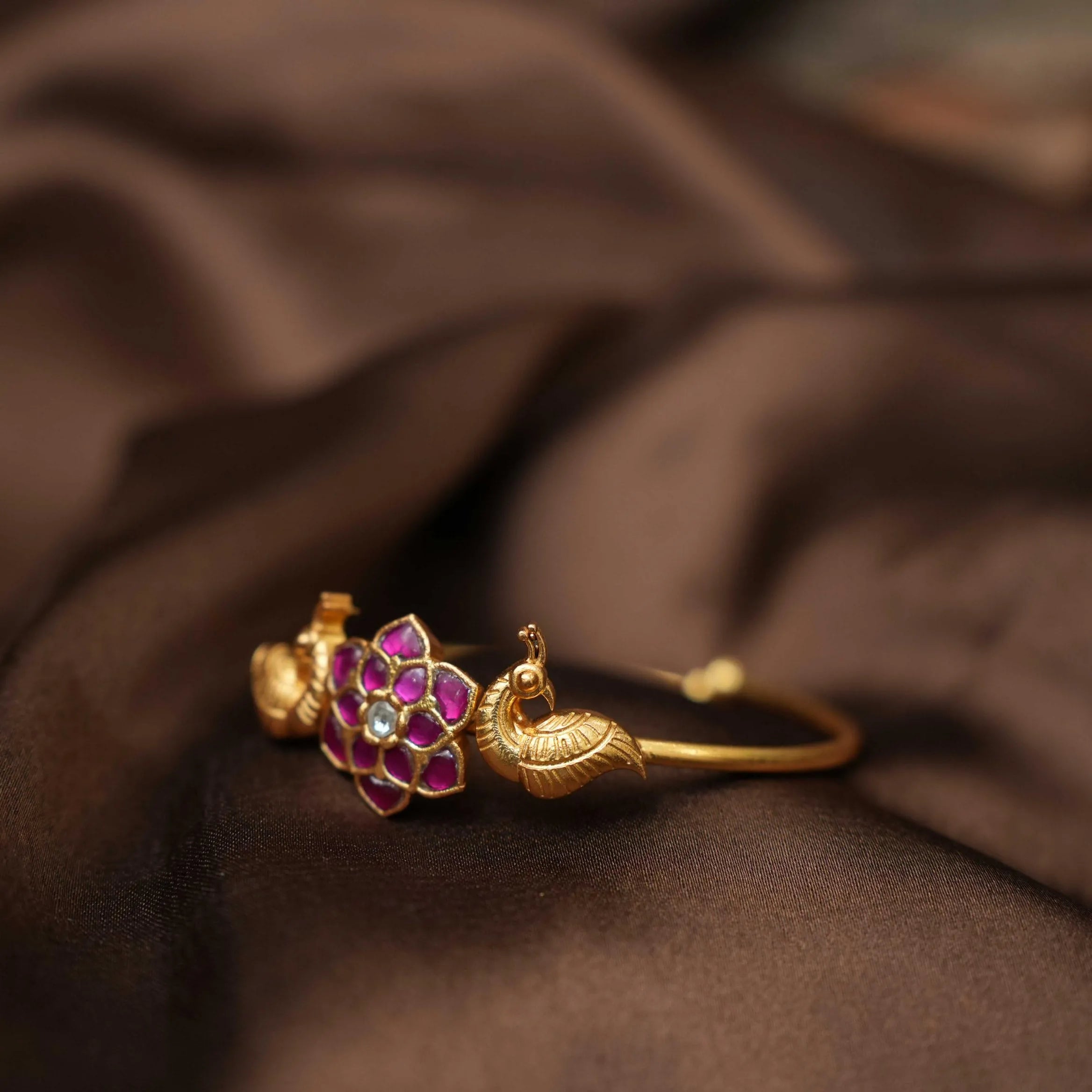 Anaya Silver Kada Bangle