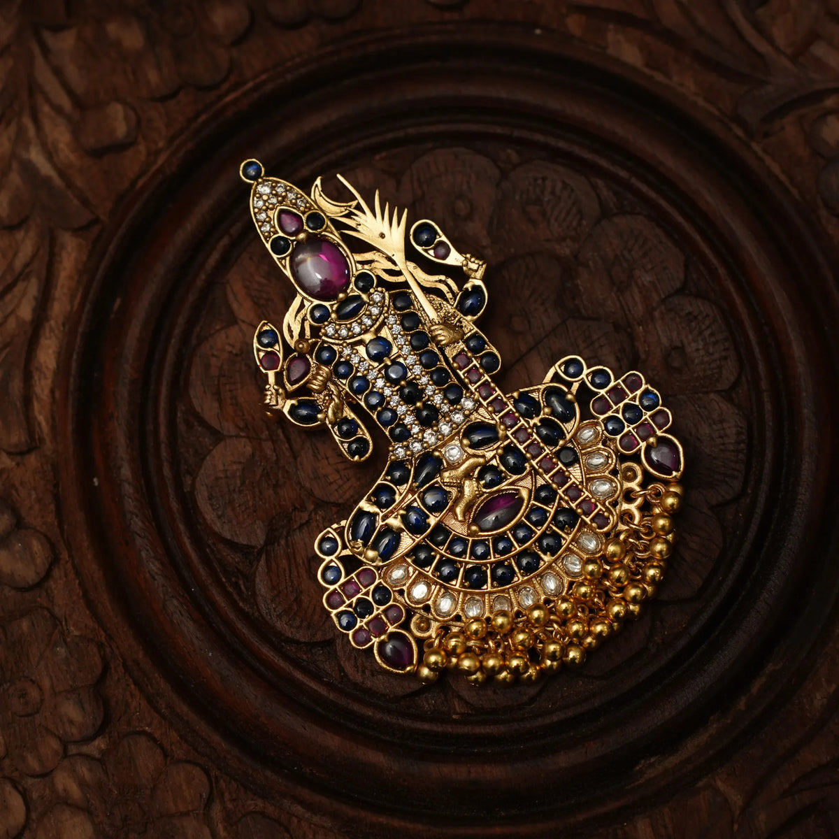 Angayarkannammai Antique Pendant