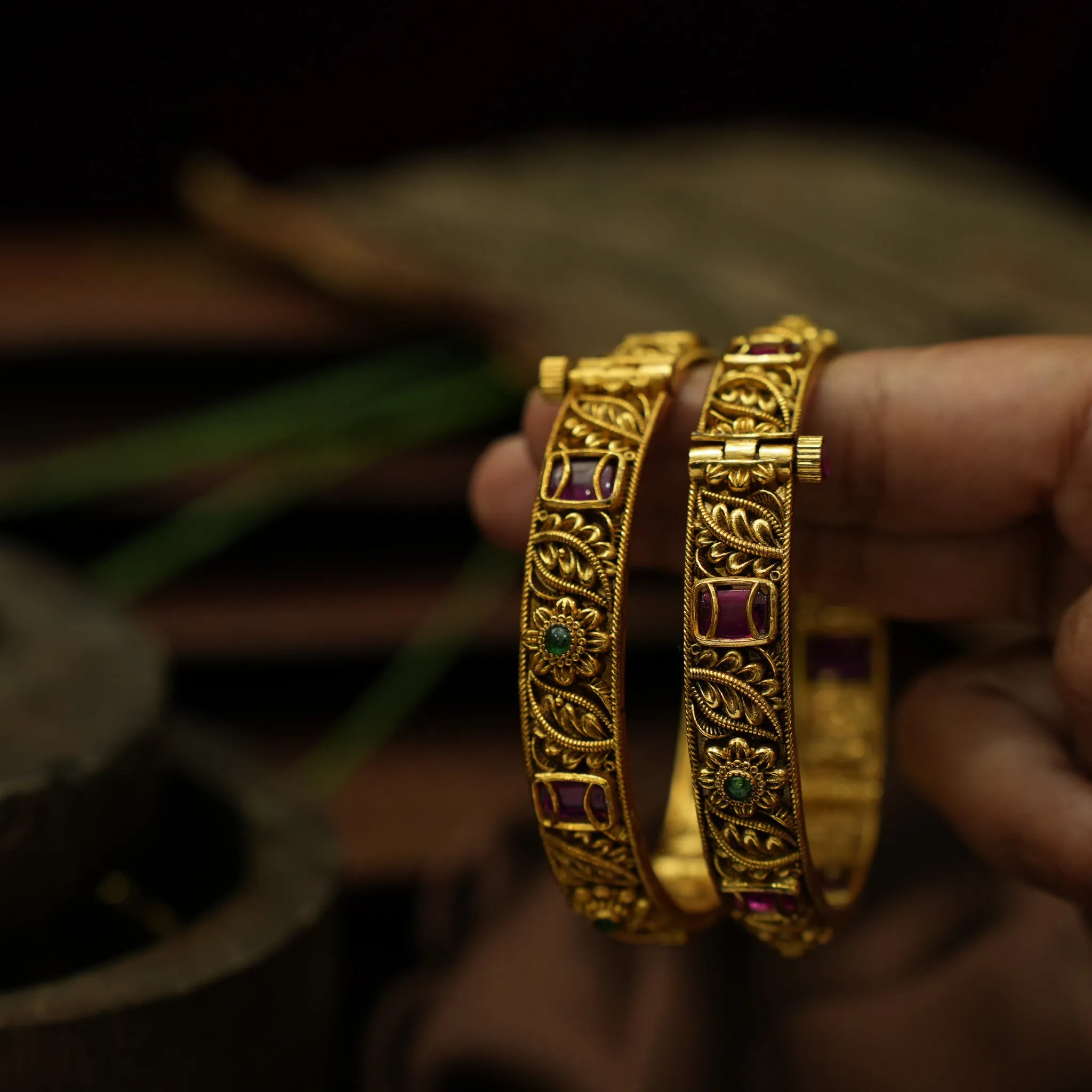 Anika Antique Bangles