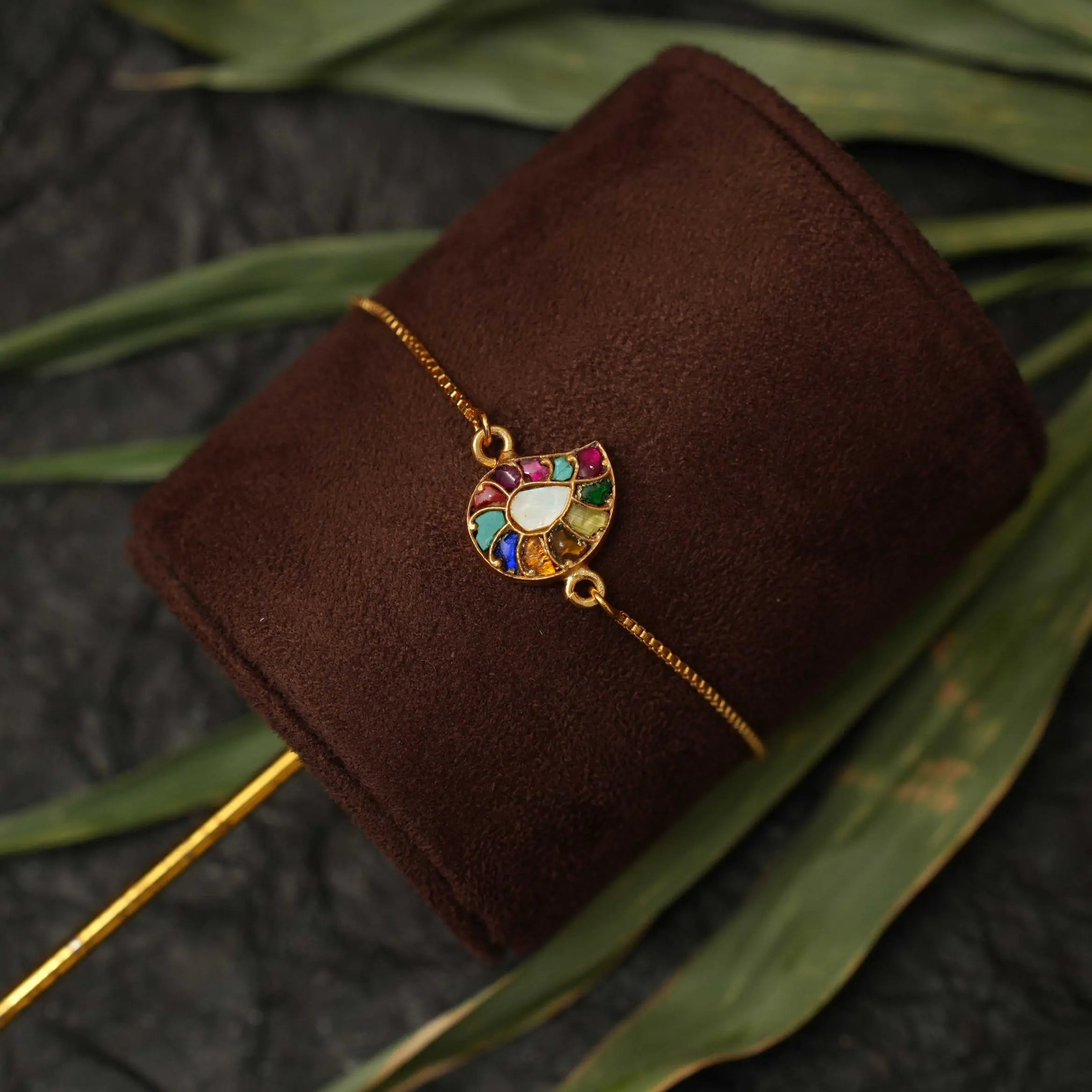 Anisa Silver Bracelet - Multicolor