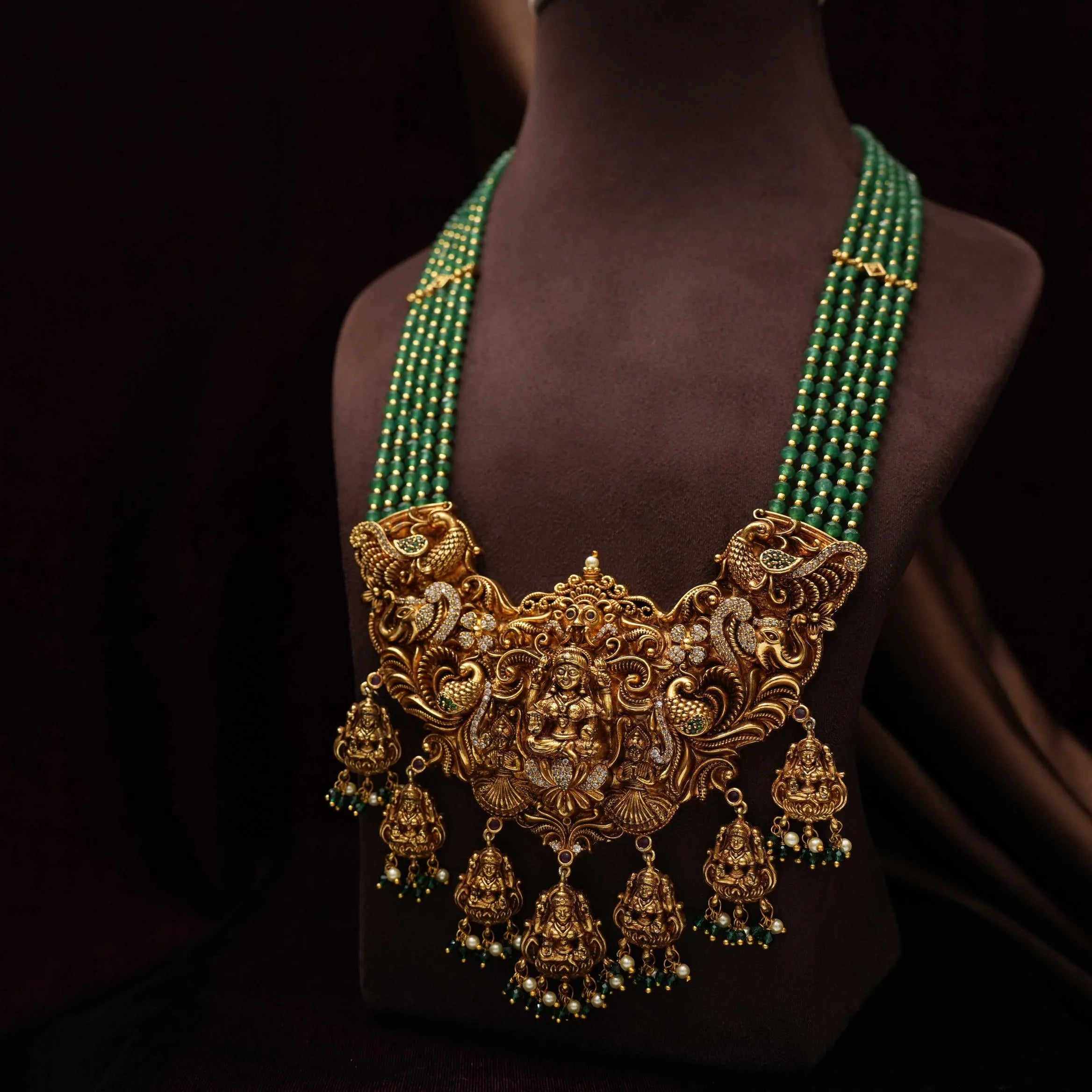 Anjali Antique Beaded Necklace