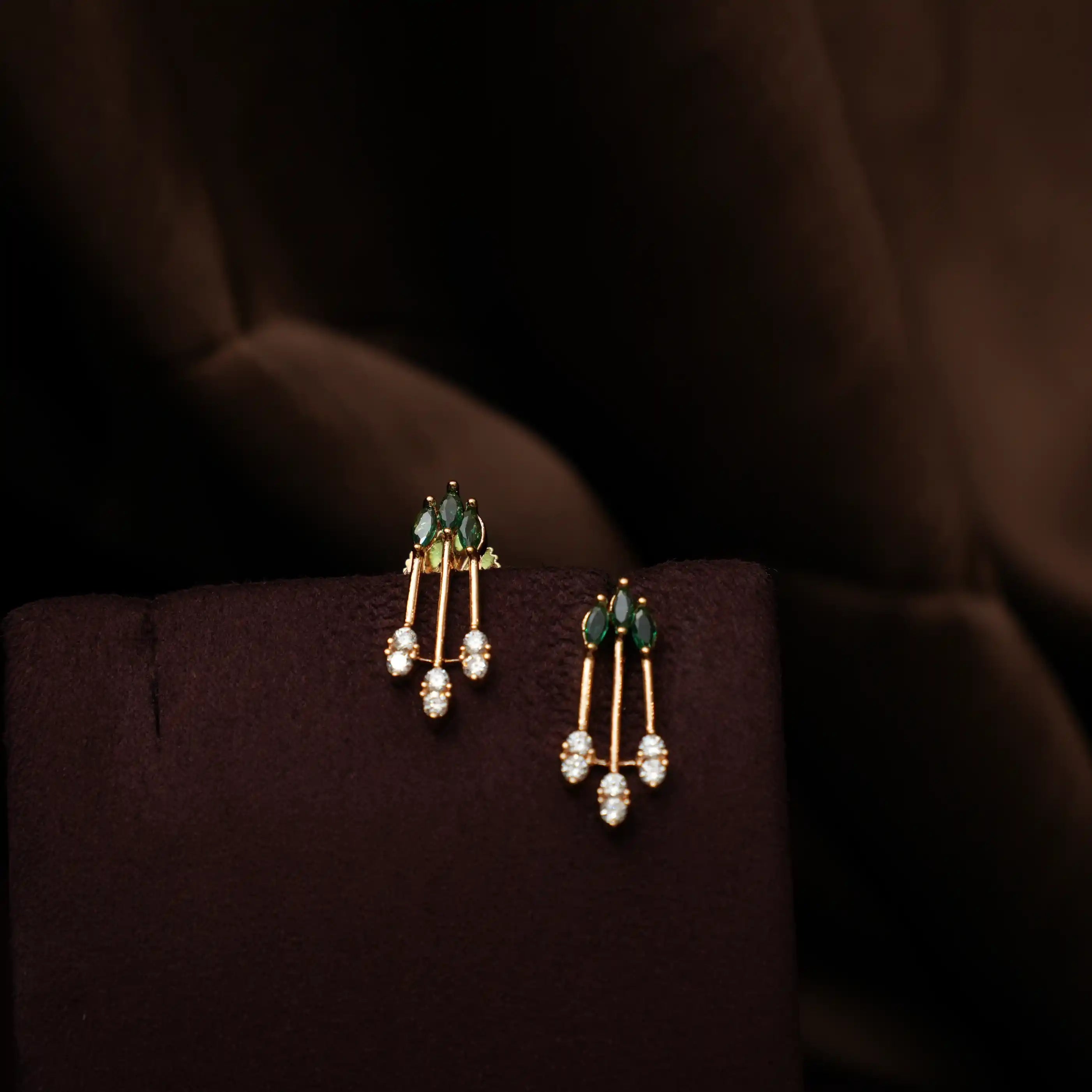 Anjushri Zircon Necklace - Green