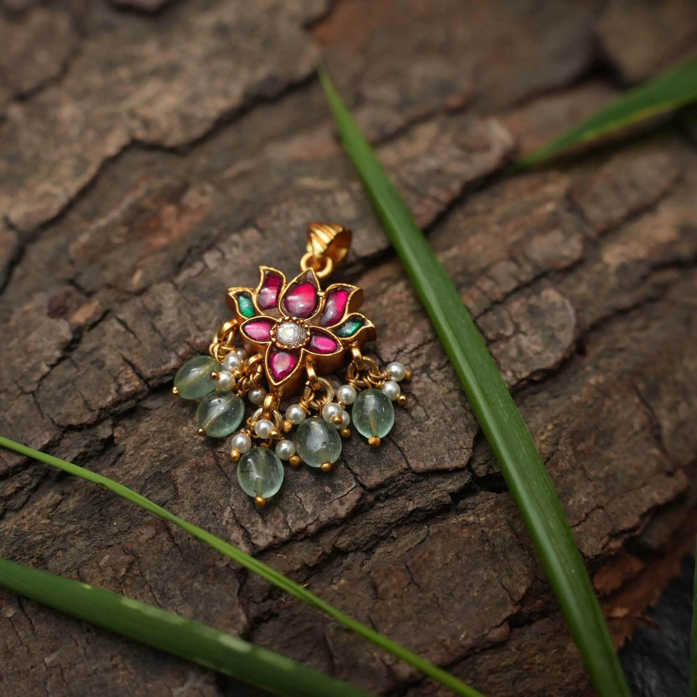 Ankita Silver Pendant