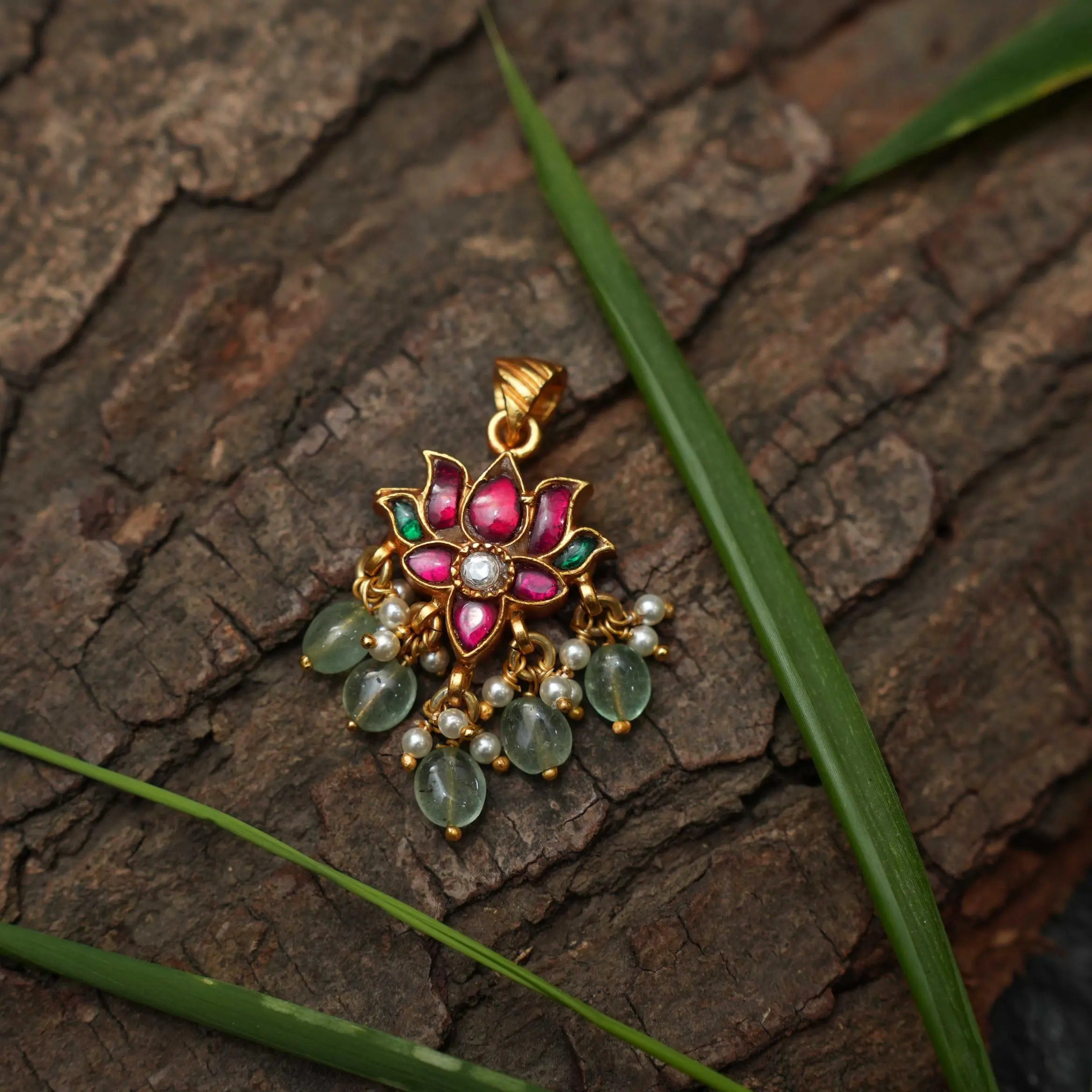 Ankita Silver Pendant