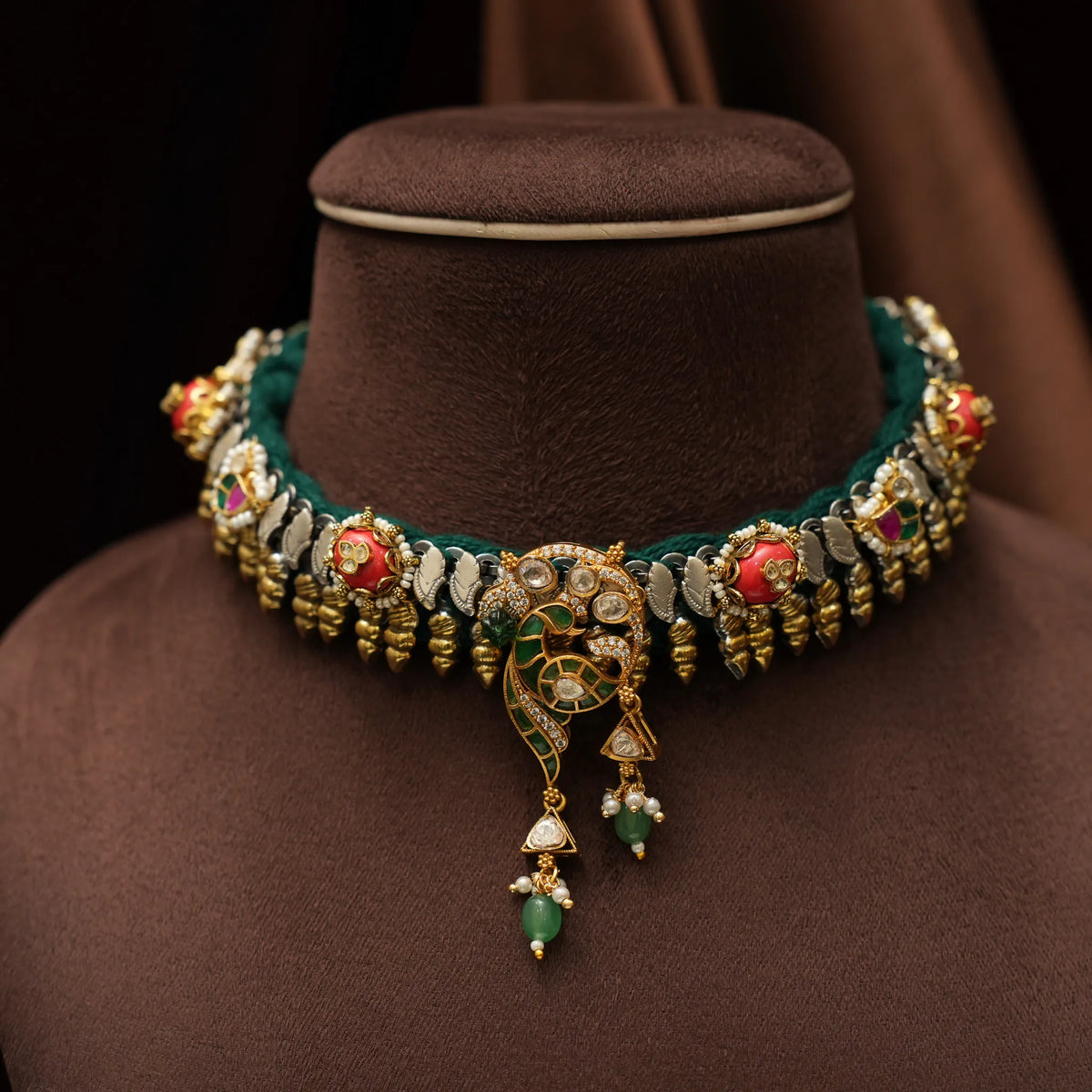 Anouka Victorian Polki Necklace - Trina