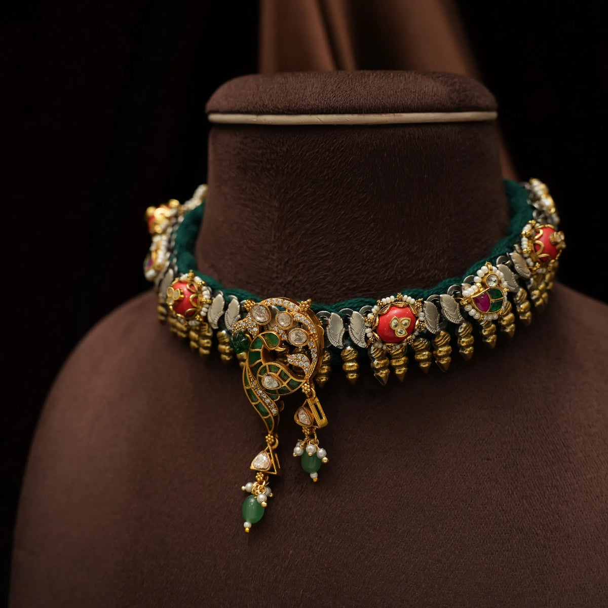 Anouka Victorian Polki Necklace - Trina