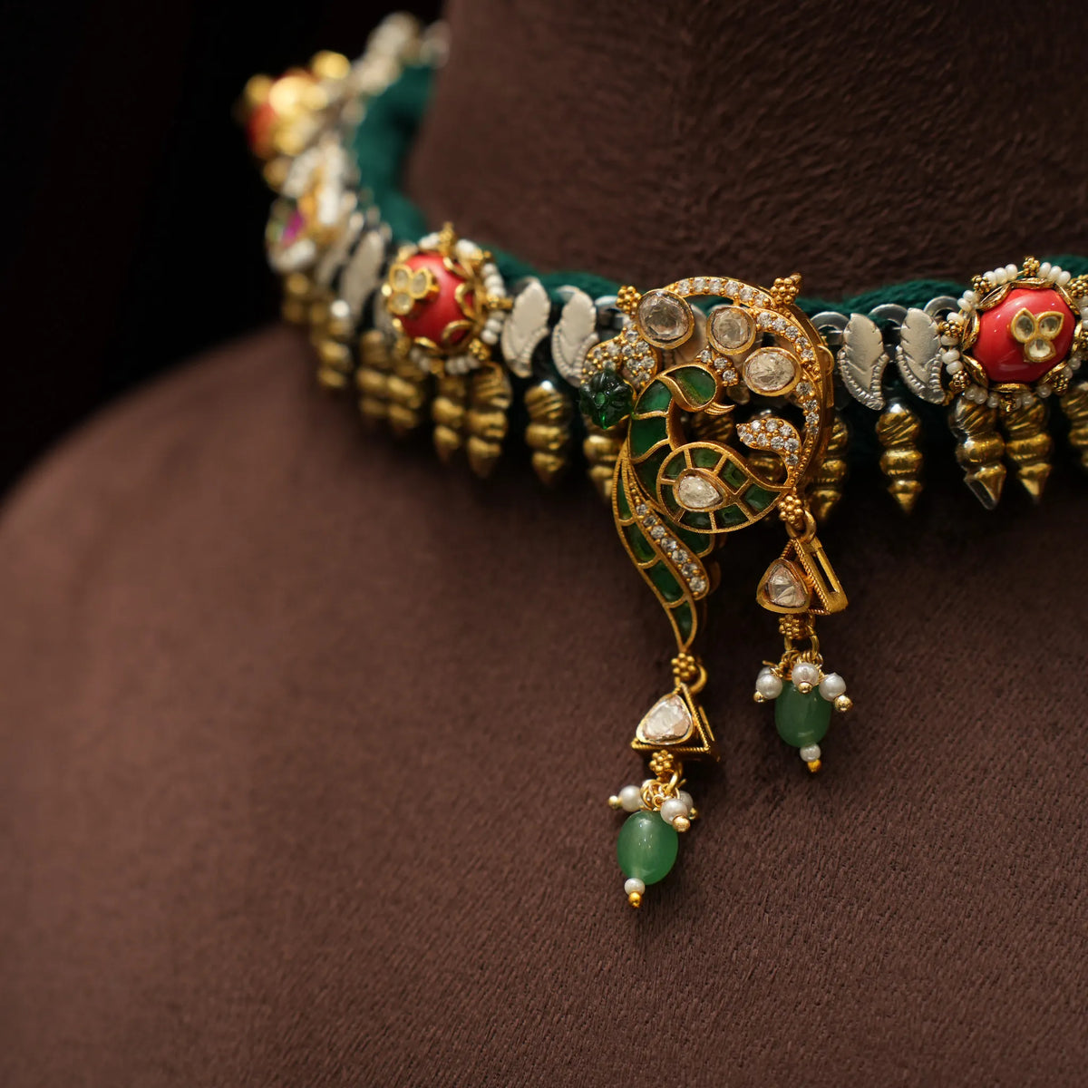 Anouka Victorian Polki Necklace - Trina