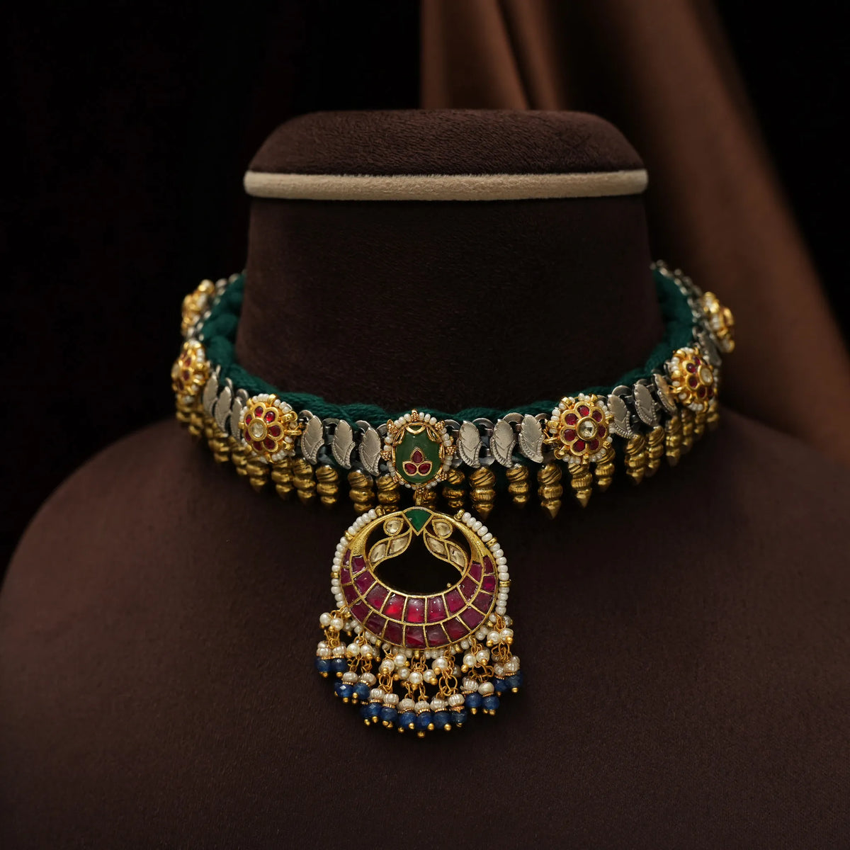 Anouka Victorian Polki Necklace - Ziva