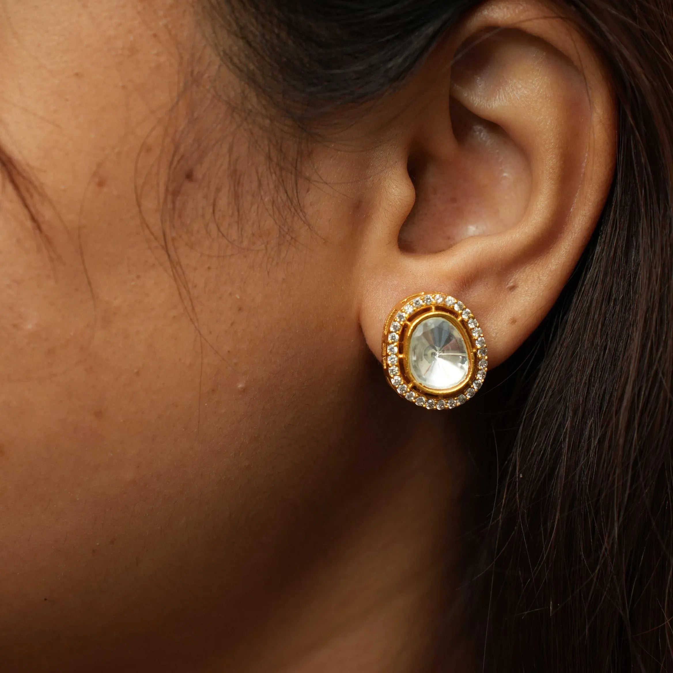 Ansa Polki Necklace - Navaratna