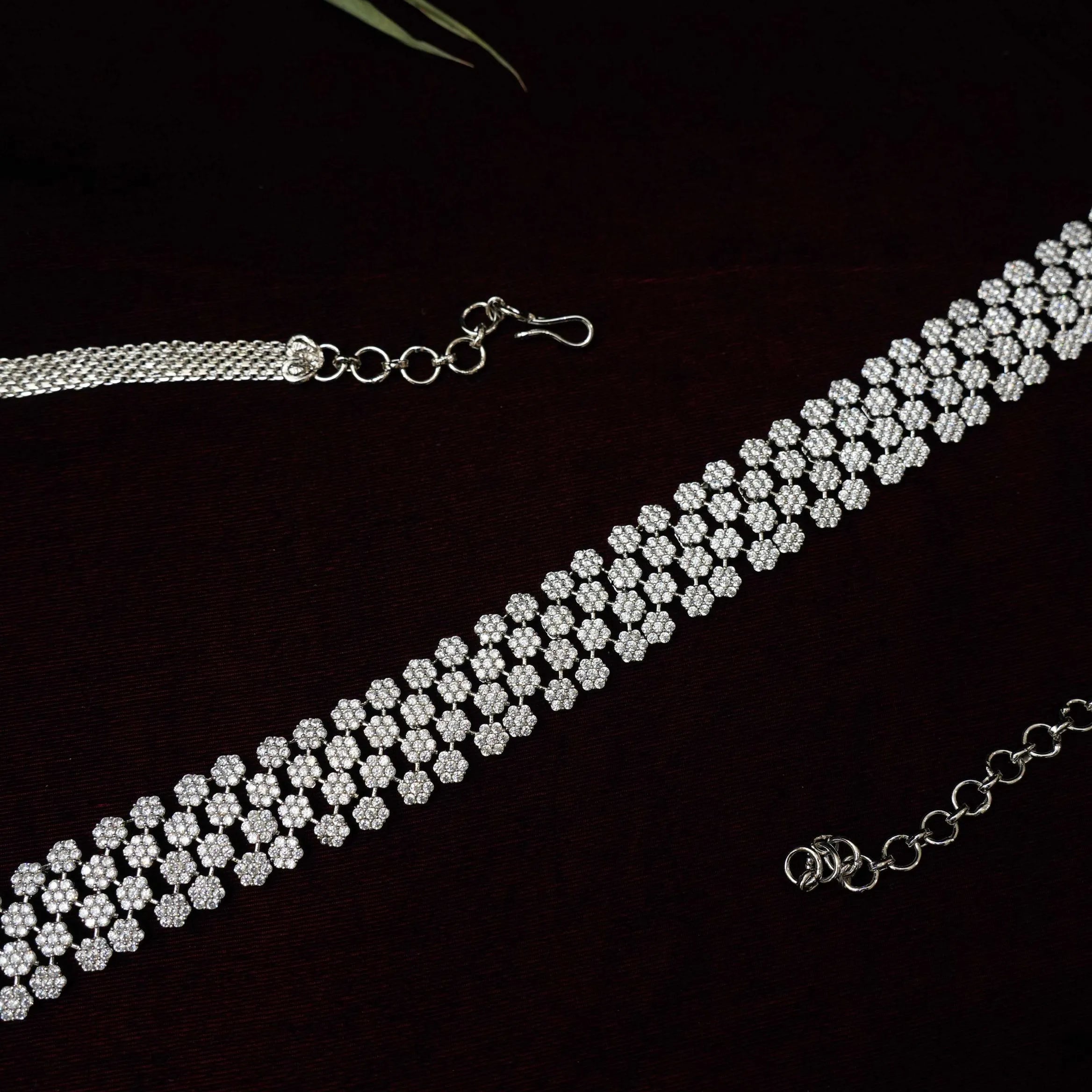 Anusha Zircon Hip Belt