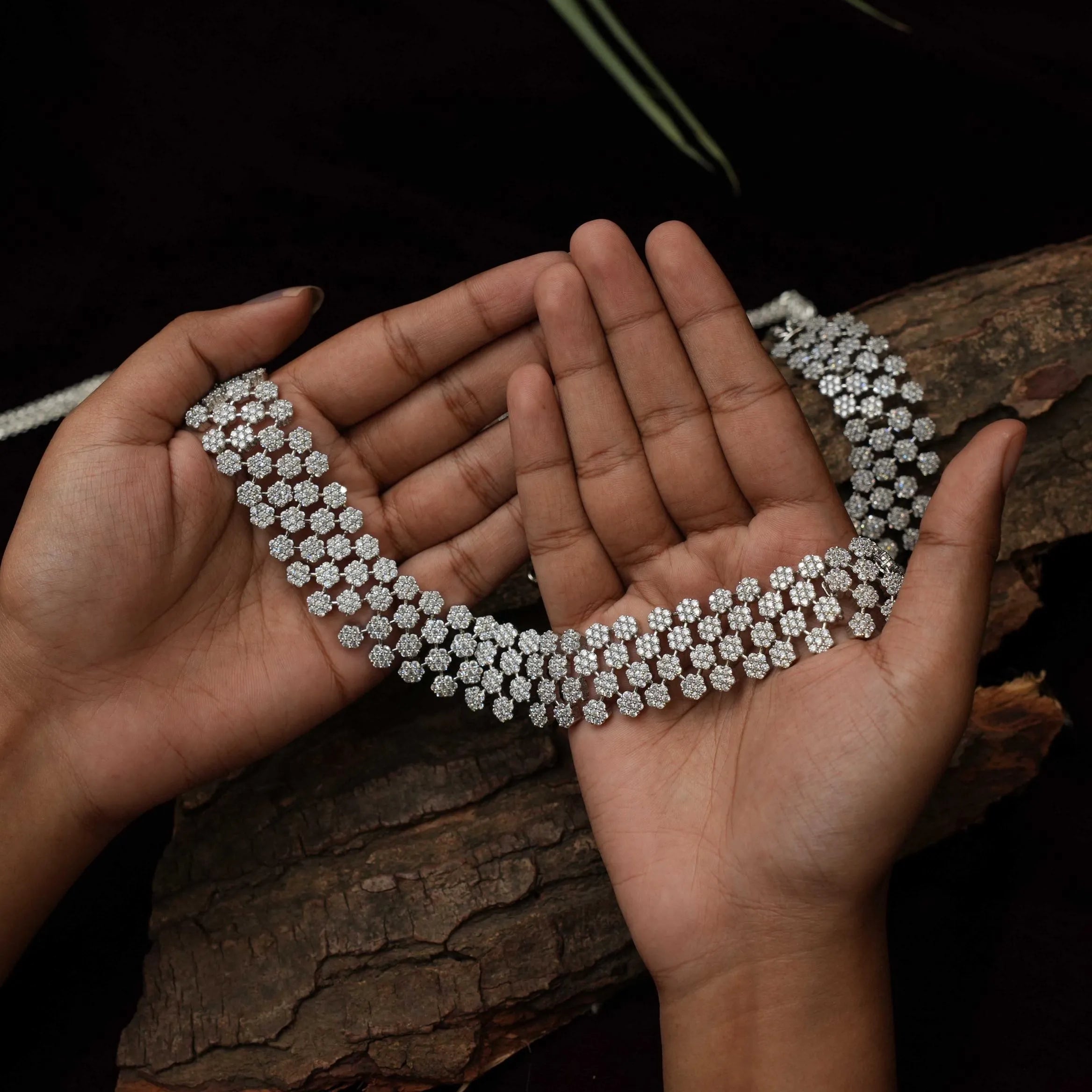 Anusha Zircon Hip Belt