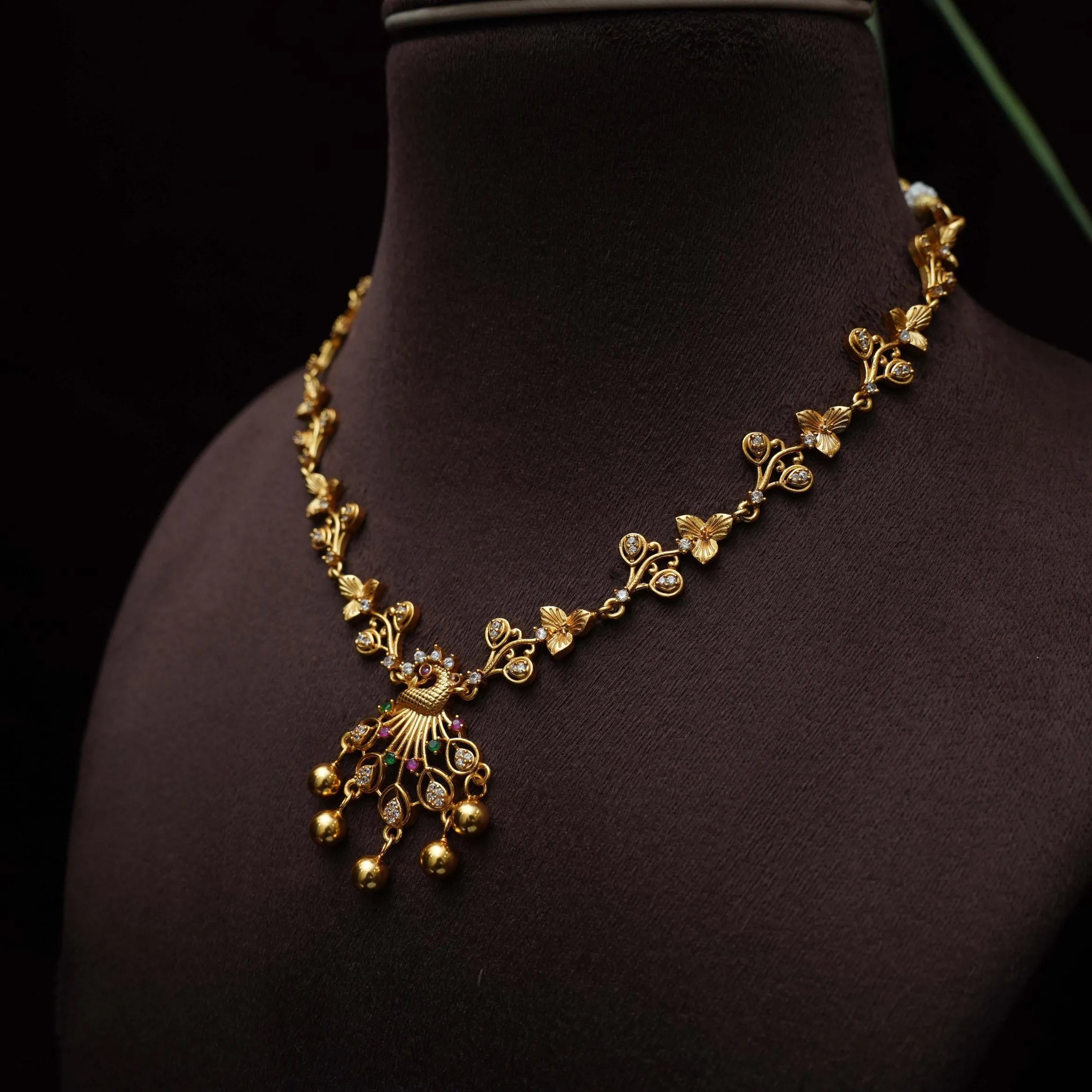 Anushree Silver Necklace - Rimli Boutique