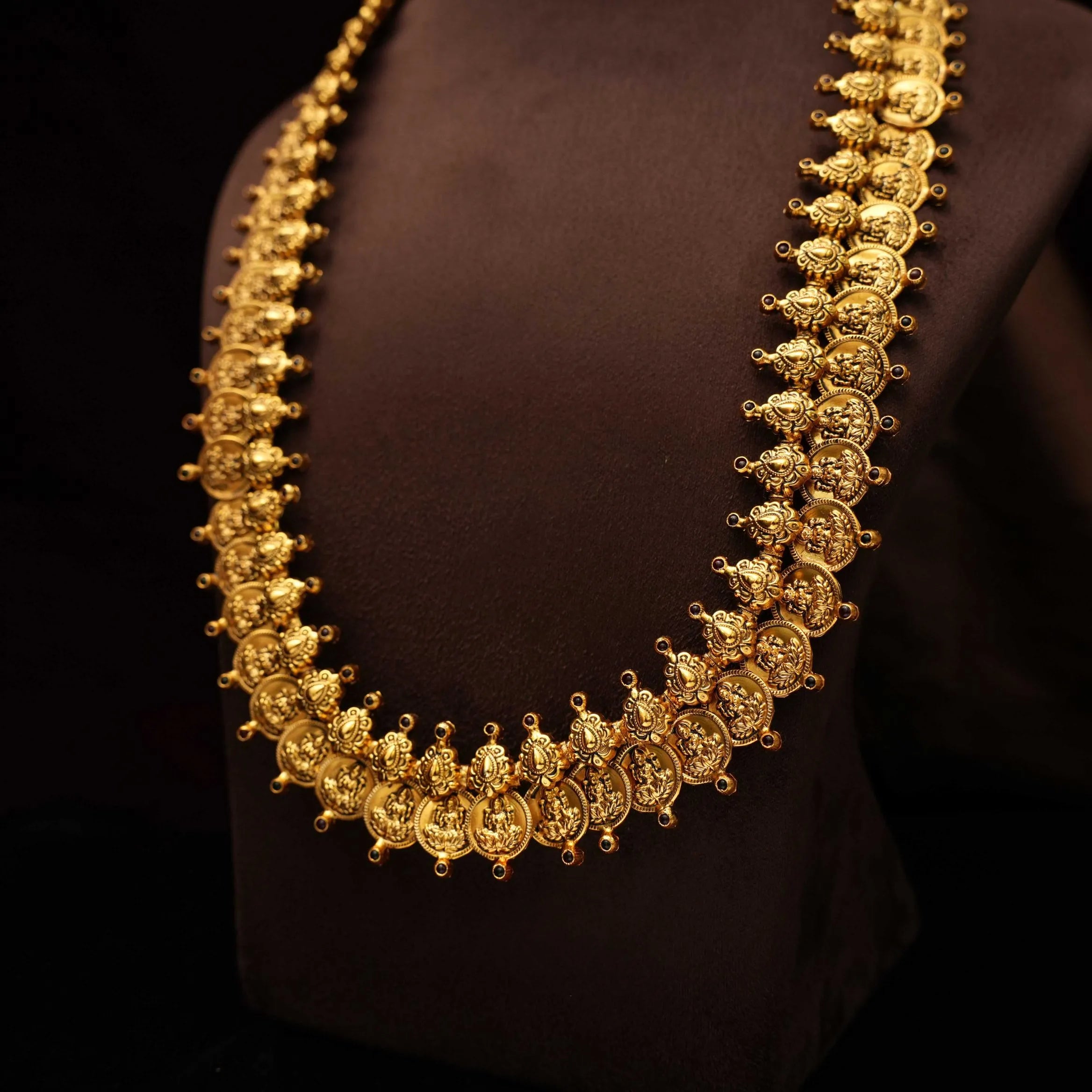 Anwita Silver Coin Necklace