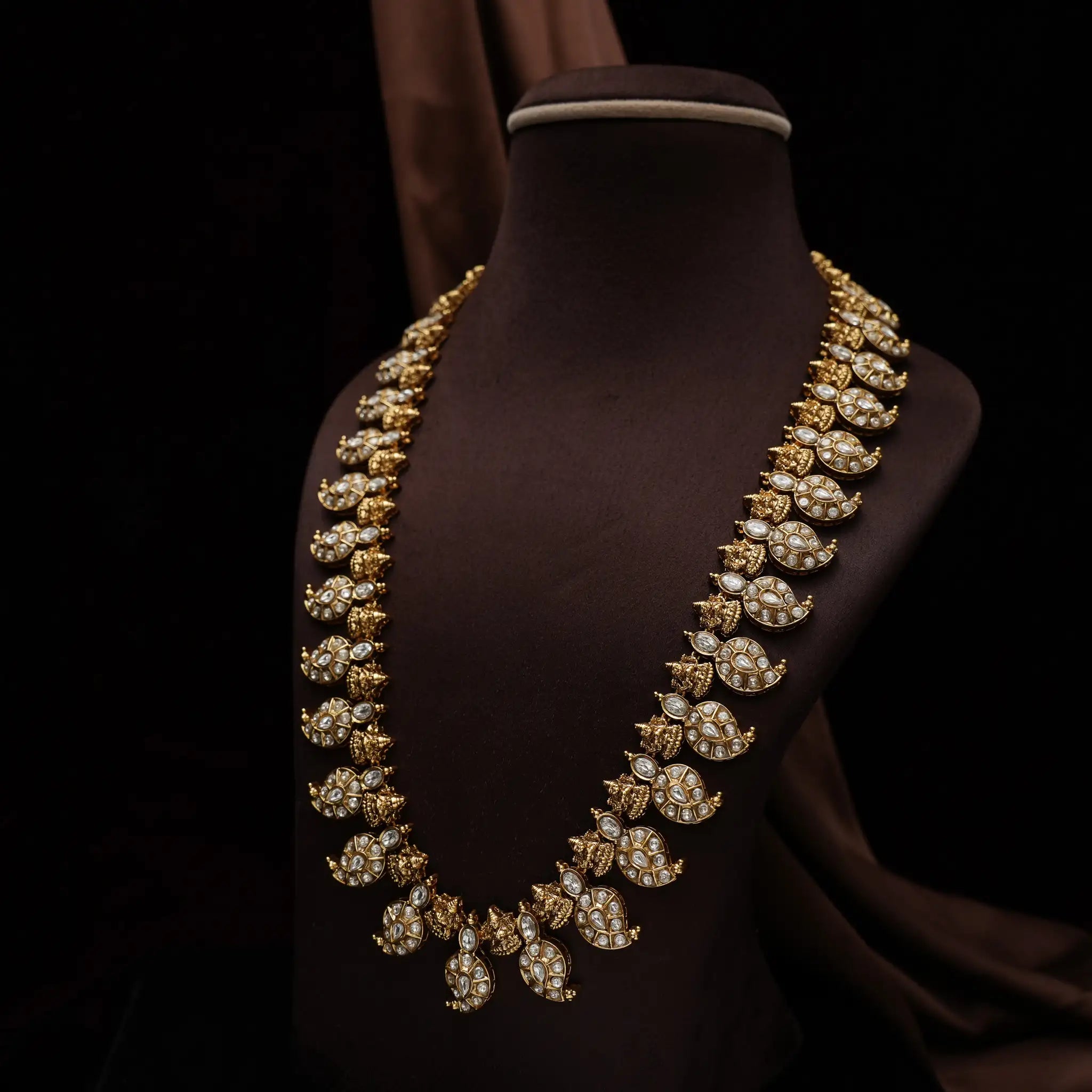 Aparna Mango Antique Necklace - Ria