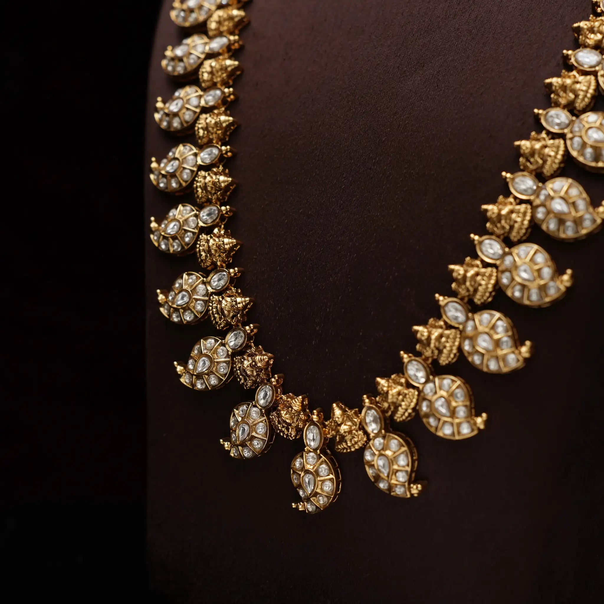 Aparna Mango Antique Necklace - Ria
