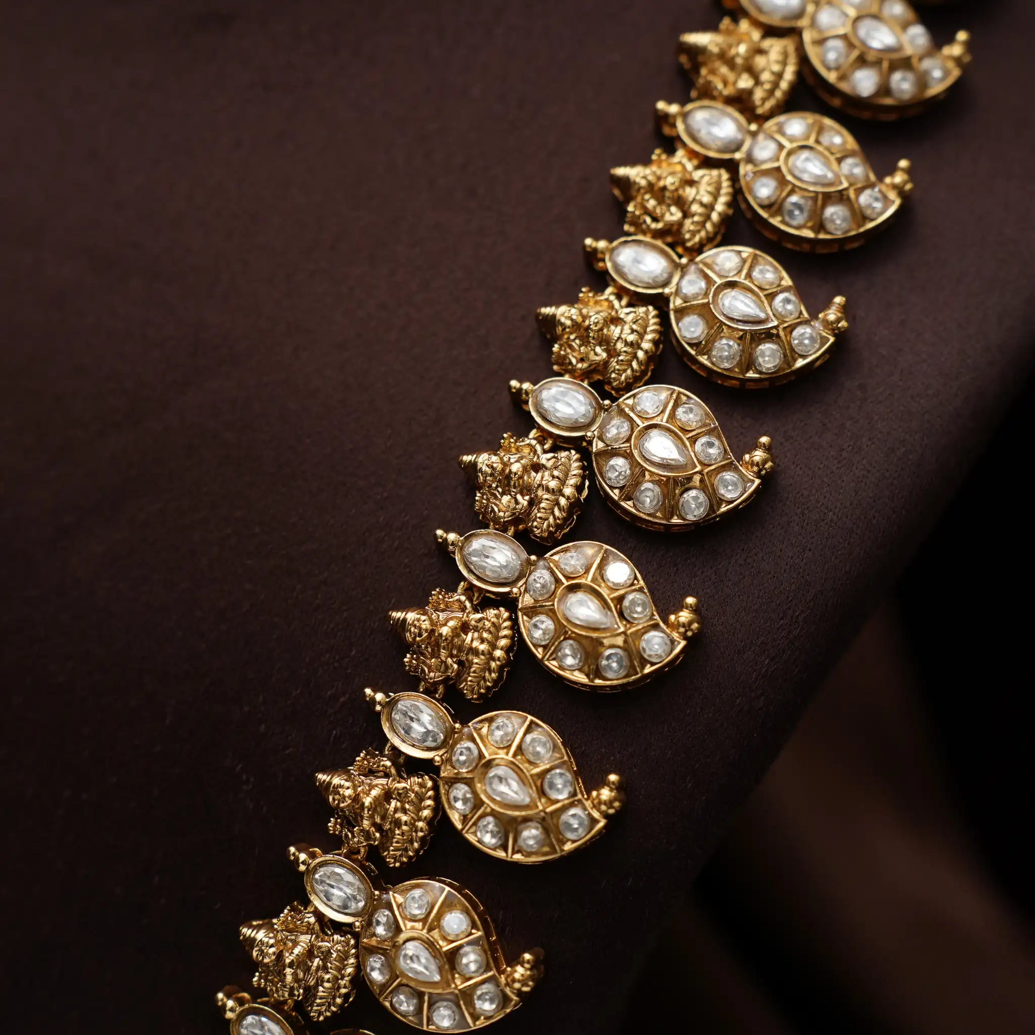 Aparna Mango Antique Necklace - Ria