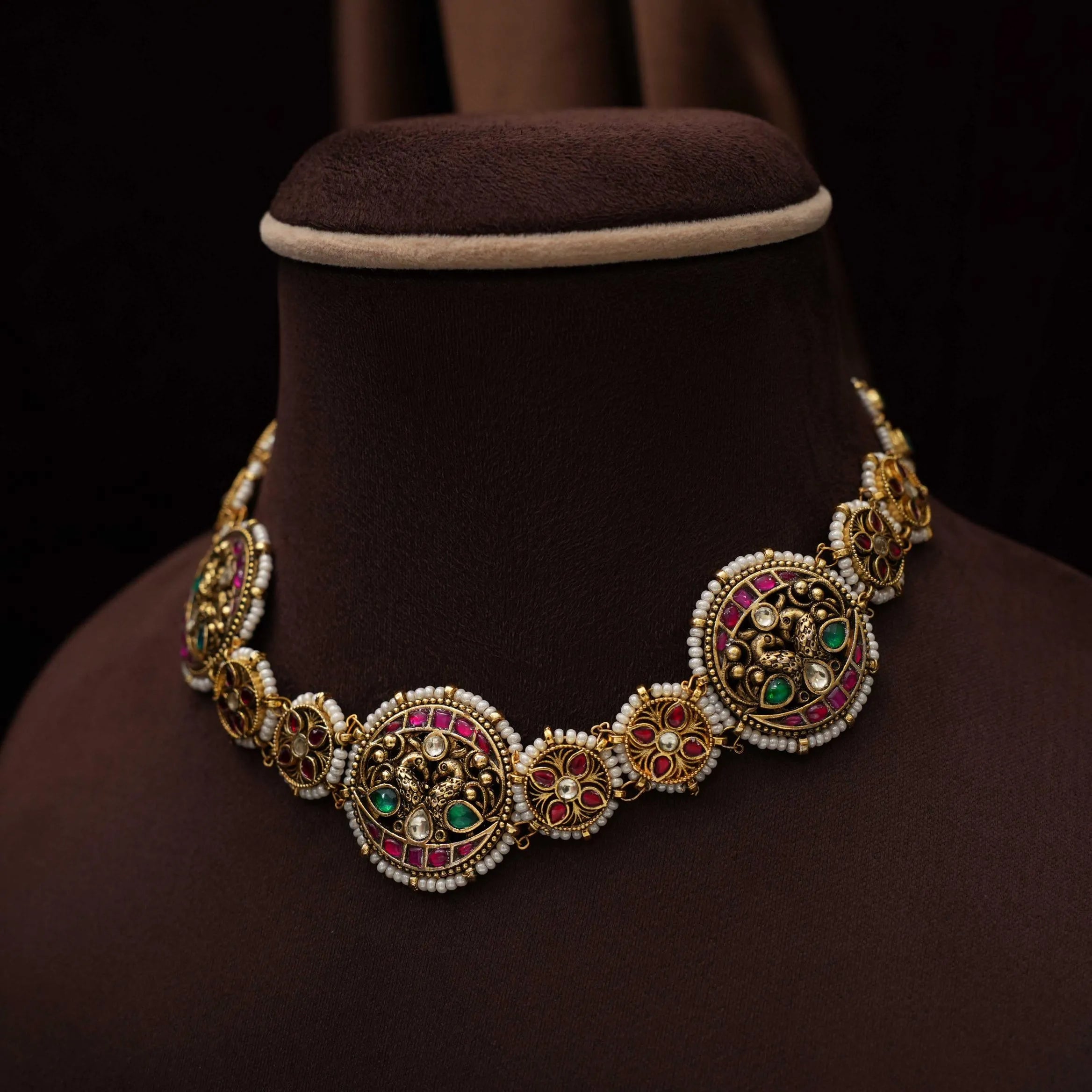 Apeshka Polki Choker - Jaya
