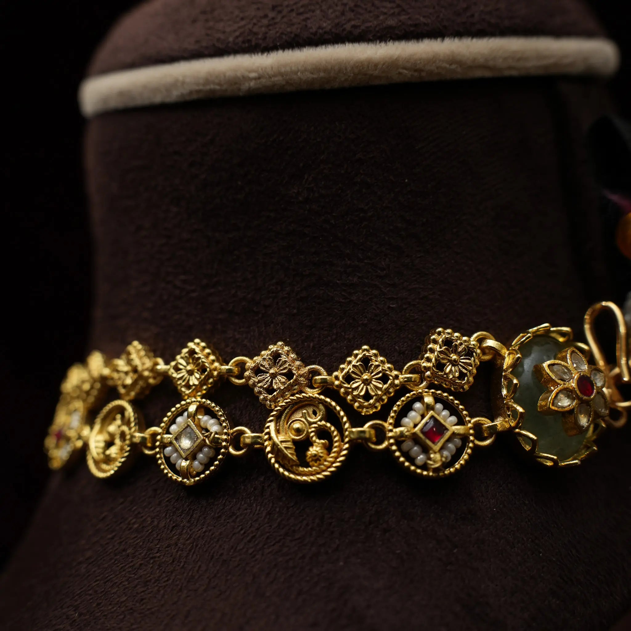 Apeshka Polki Choker - Kavi Kanta