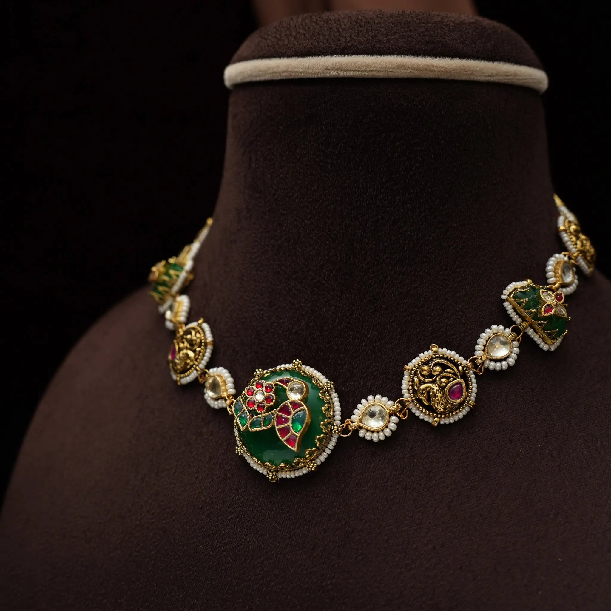 Apeshka Polki Choker - Kavi Lina