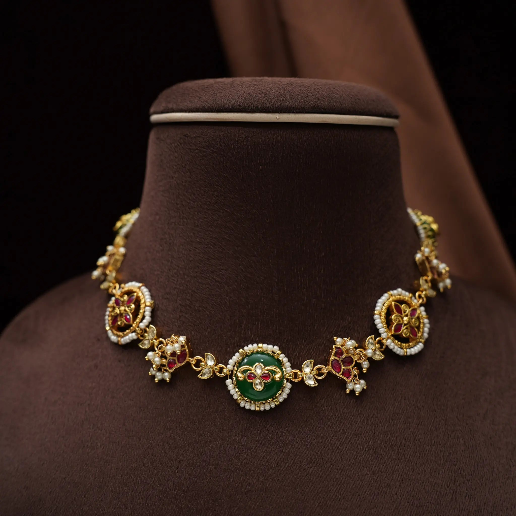 Apeshka Polki Choker - Kavi Smita