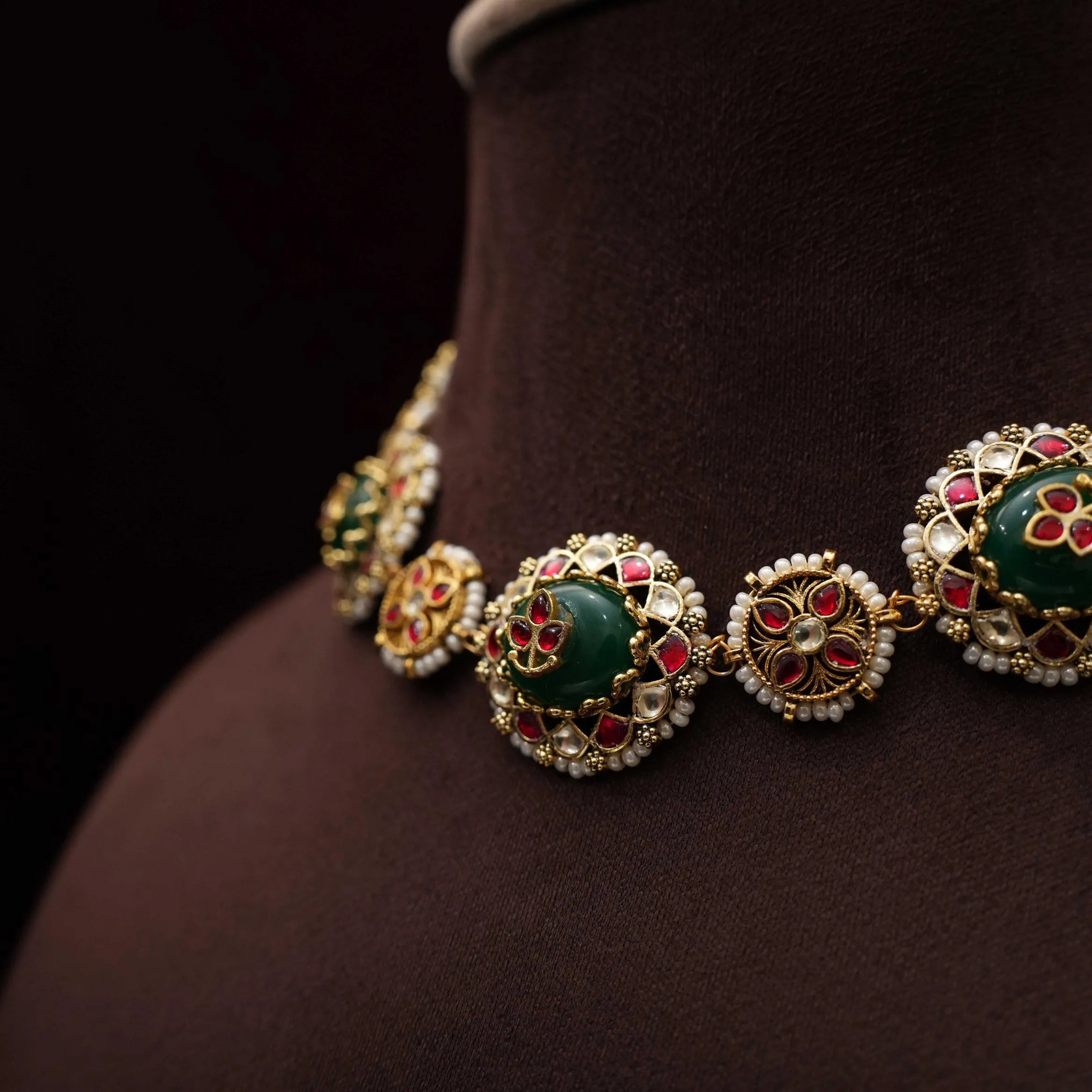 Apeshka Polki Choker - Kavi