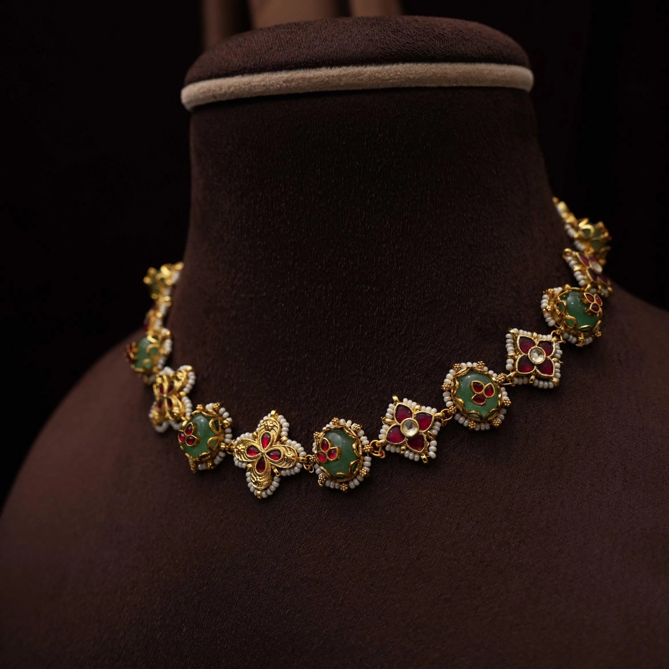 Apeshka Polki Choker - Nidhi