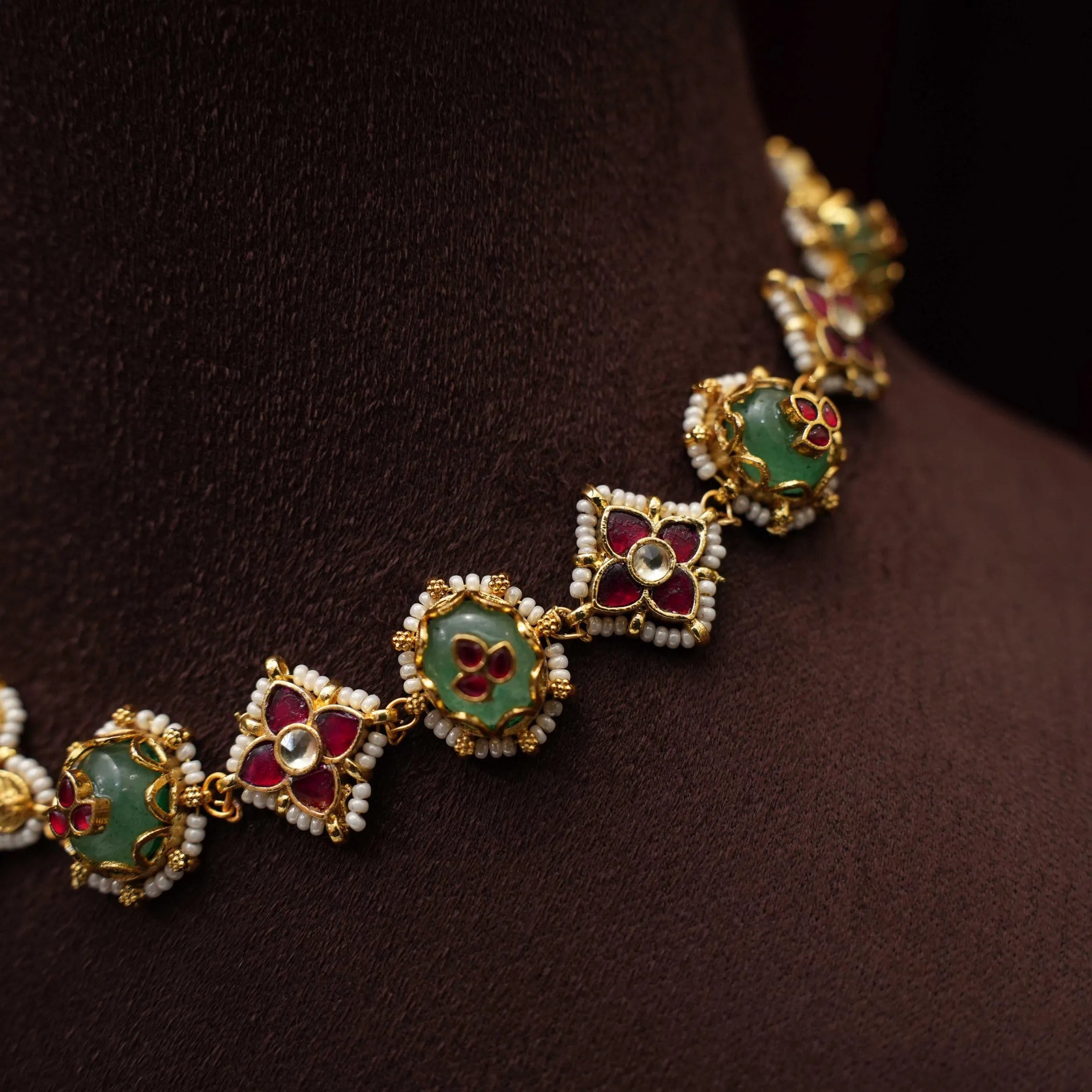 Apeshka Polki Choker - Nidhi