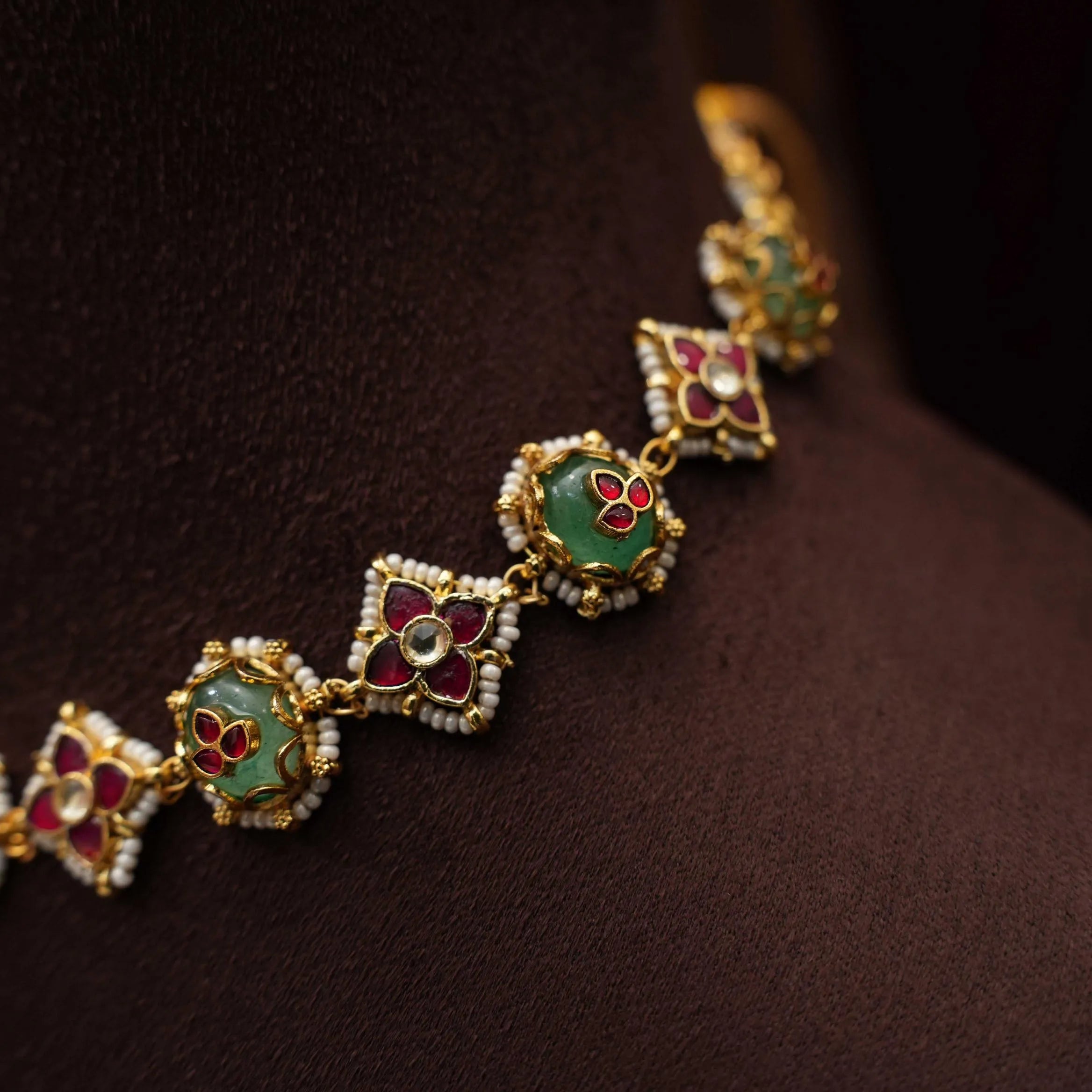 Apeshka Polki Choker - Nidhi