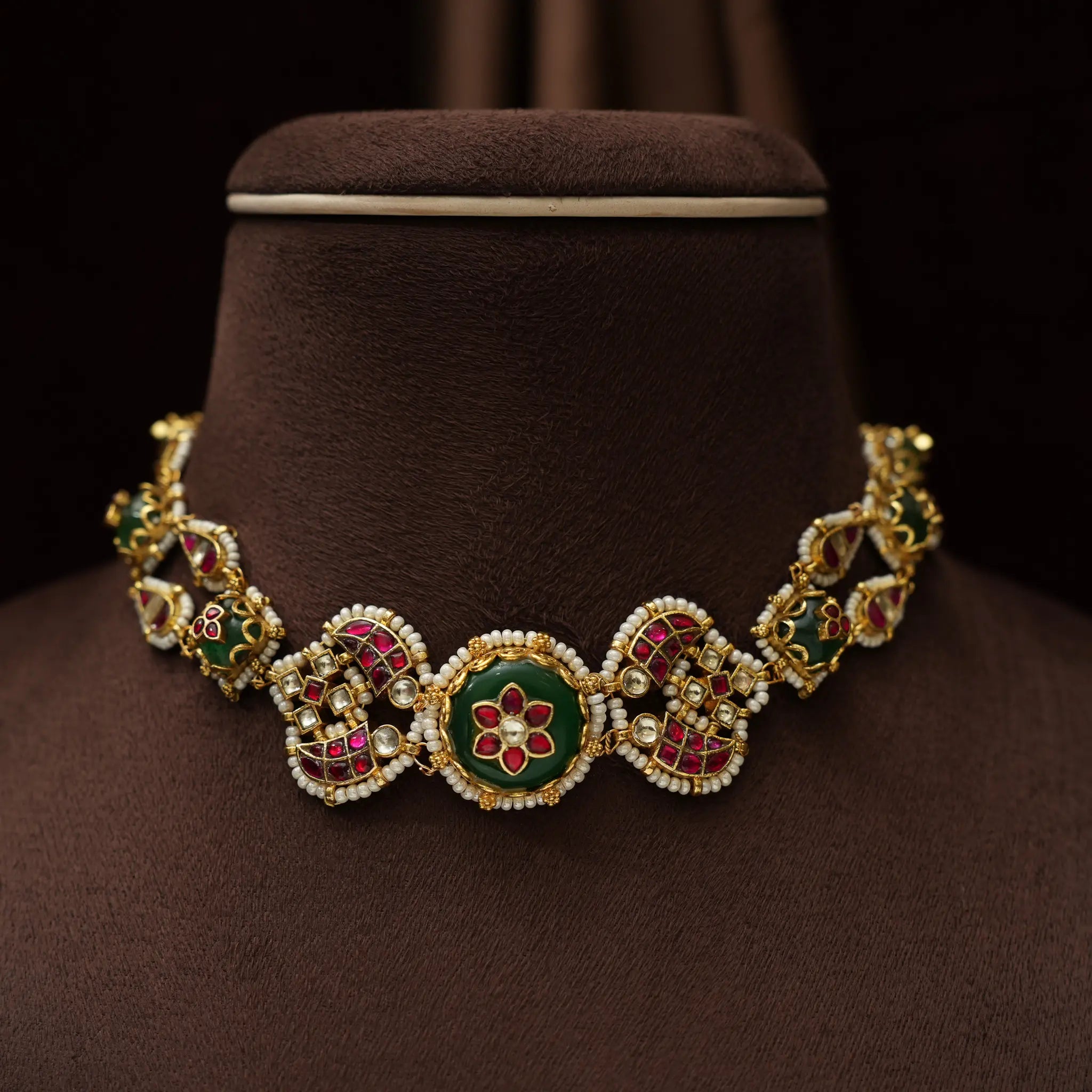 Apeshka Polki Choker - Kavi Nitya