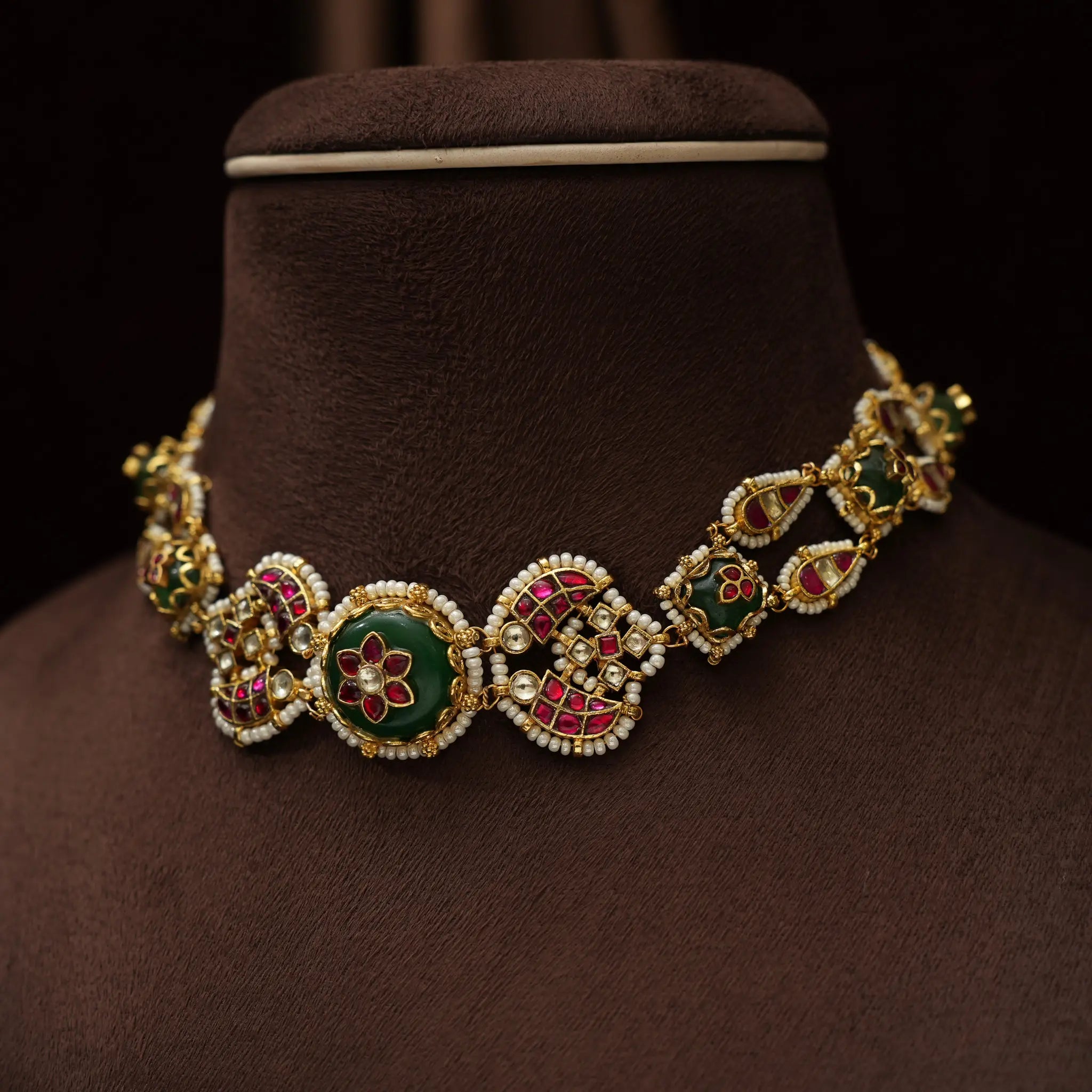 Apeshka Polki Choker - Kavi Nitya